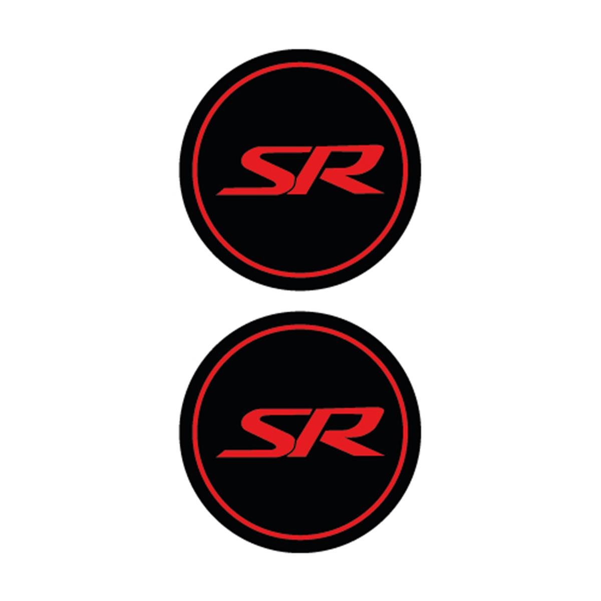 Cf Moto SR Yazılı Koruma Takozu Motosiklet Damla Sticker Modeli