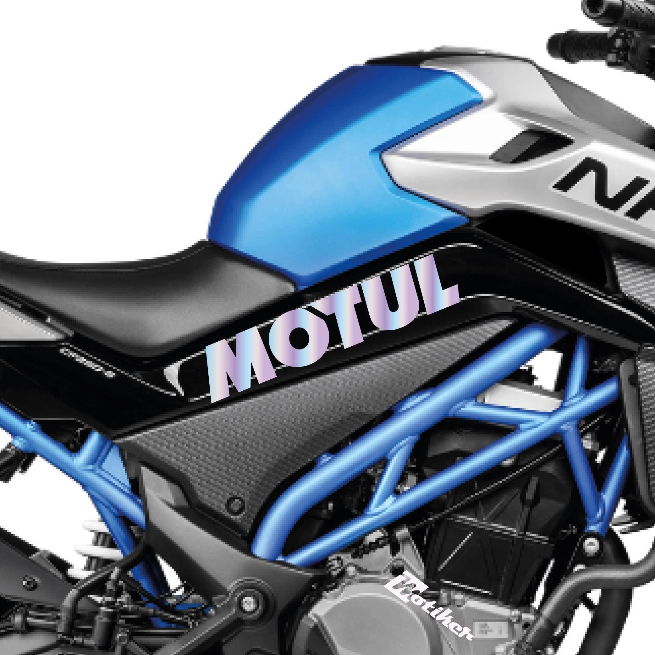 250 NKCFMOTO 250 NK Motul Orta Şase Tasarım Motosiklet Sticker Etiket Modeli Hologram
