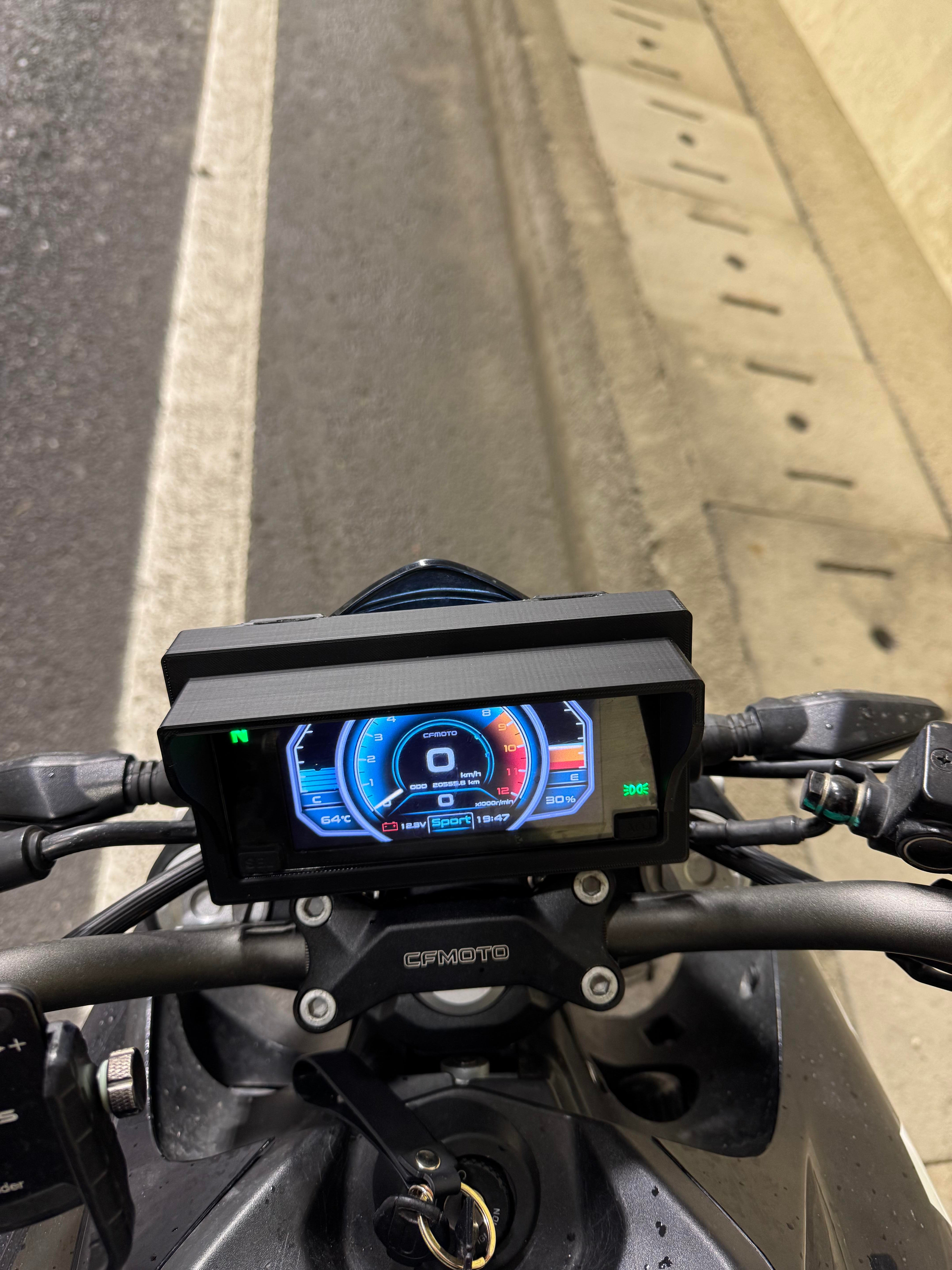 250 NKCFMOTO 250NK 2017-2022 Model Uyumlu 3D Ekran Koruma Kılıfı Model 2