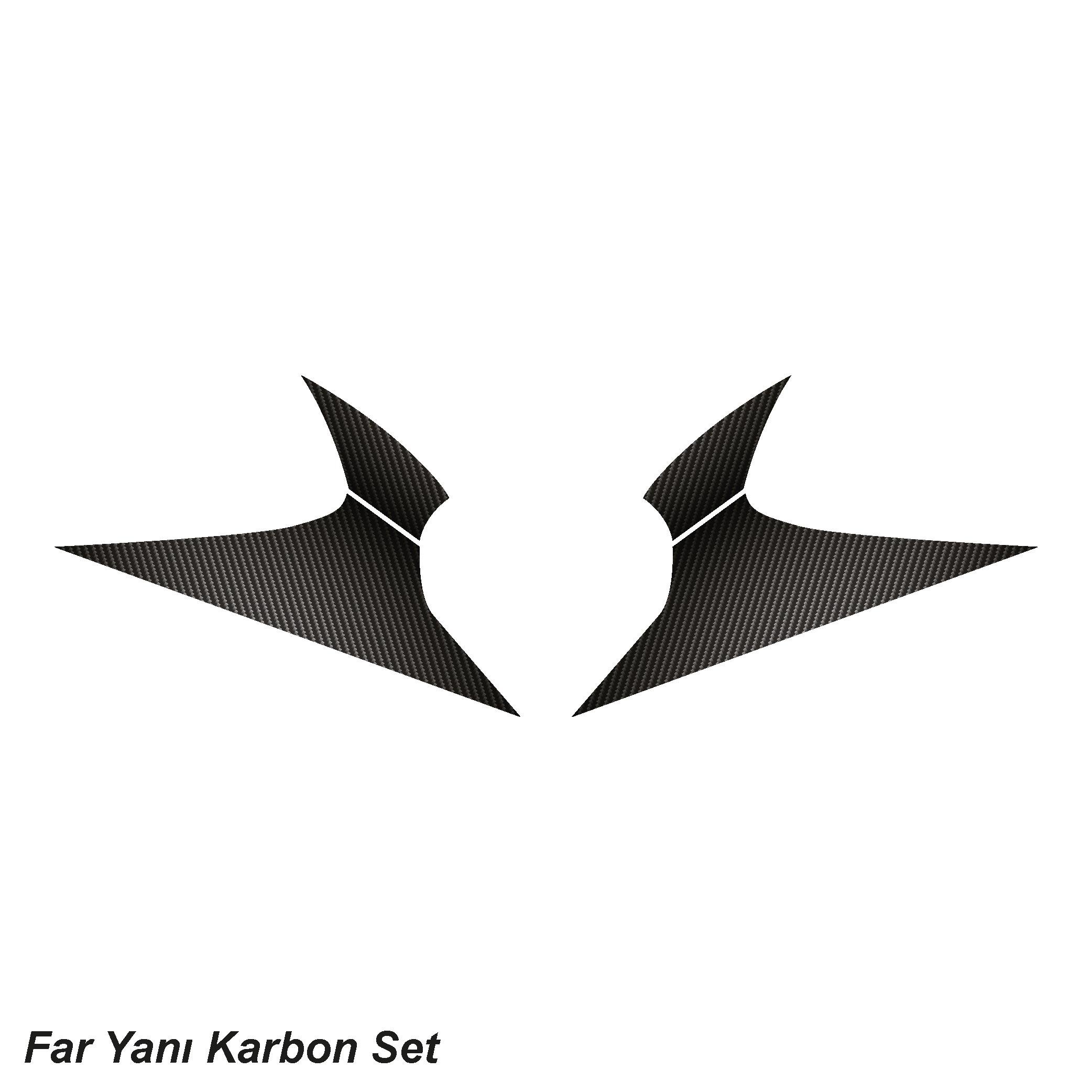 250SRCFMOTO 250SR FAR YANI KARBON STICKER SET 