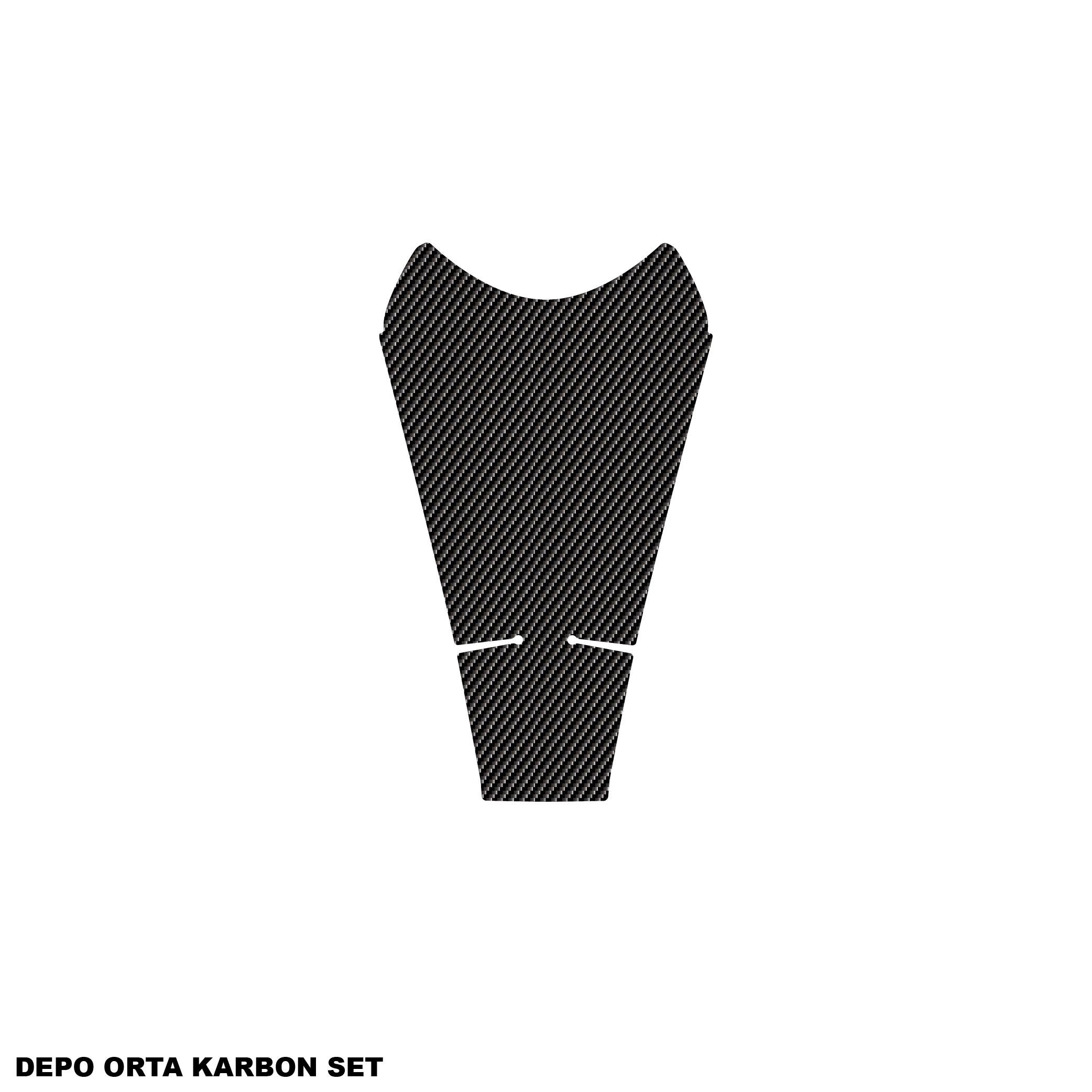 250SRCFMOTO 250SR KARBON STICKER SET DEPO ORTA PARÇALI KAPLAMA ETİKET MODELİ