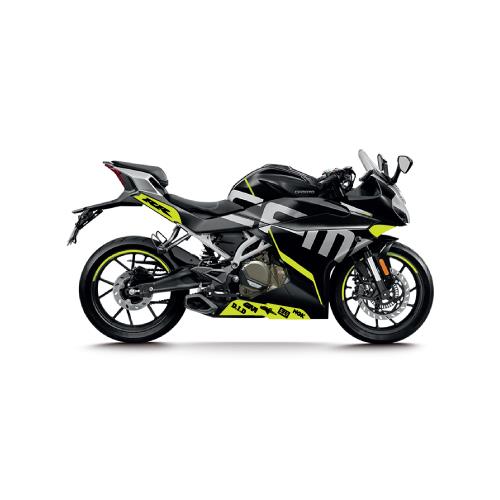 CFMOTO 250SR NEON YEŞİL 3 PARÇA MODEL MOTOSIKLET STICKER ETIKET MODELI 