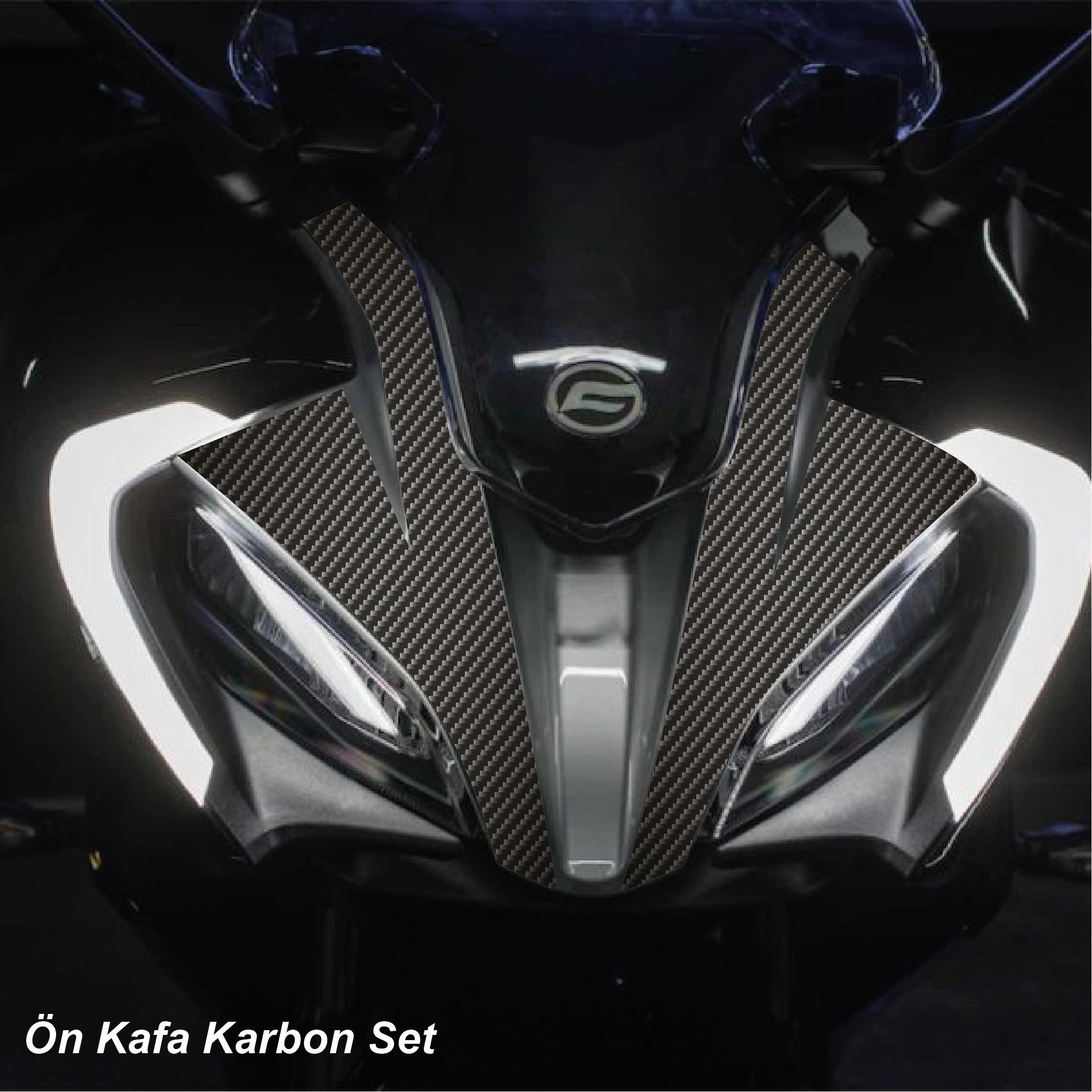 250SRCFMOTO 250SR ÖN KAFA KARBON STICKER