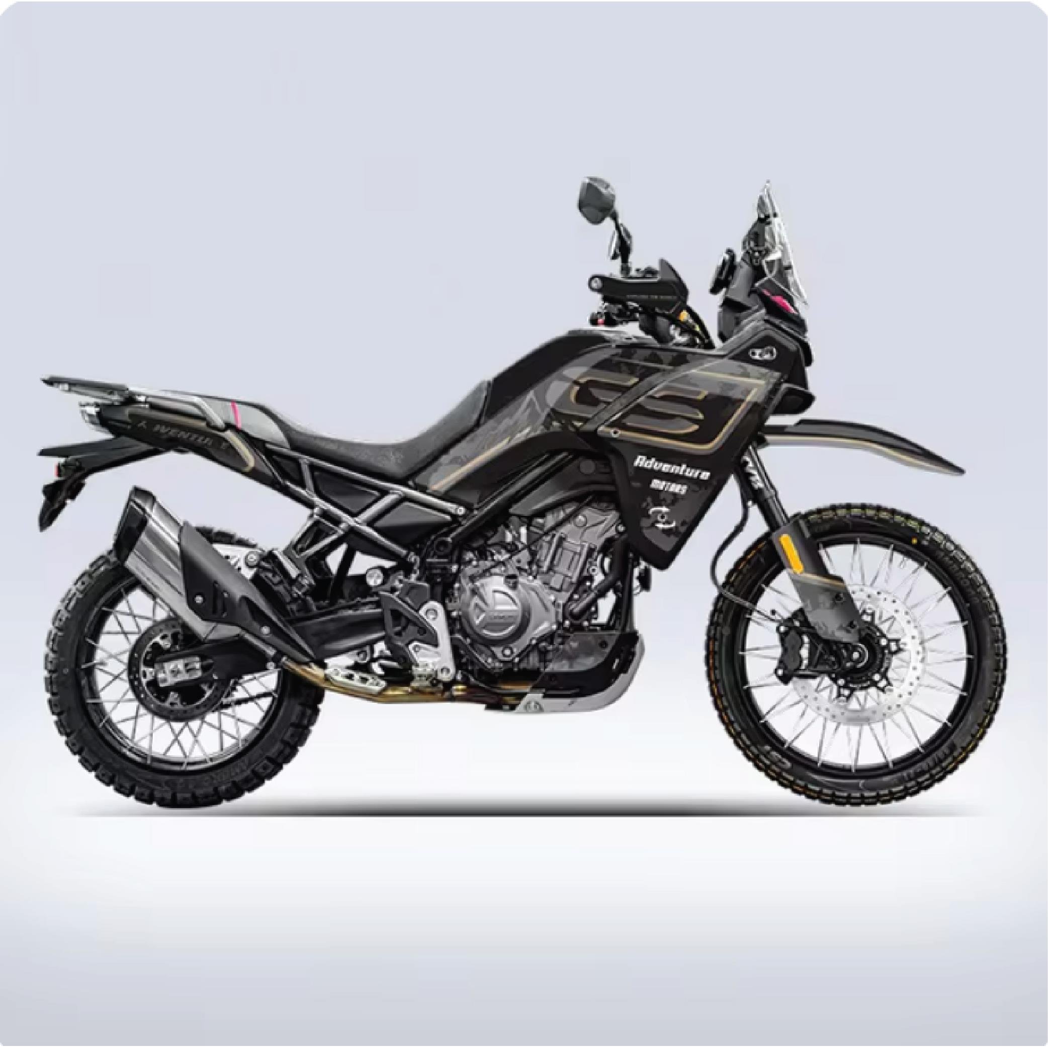 450 MTCFMOTO 450 MT  GS Tasarım Parçalı Sticker Etiket Modeli 