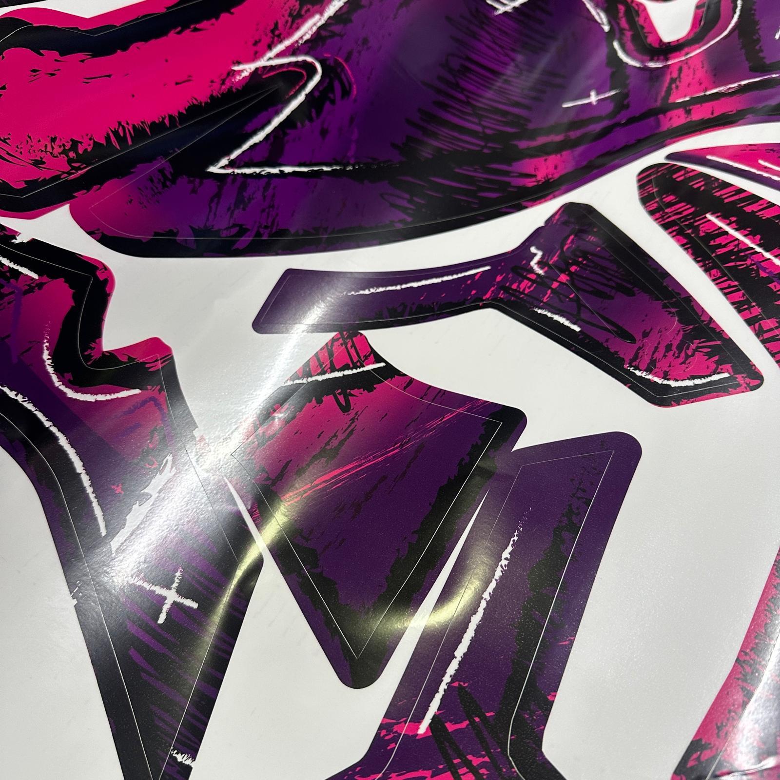 450SRCFMOTO 450SR AirBrush Sticker Tasarım Motosiklet Kaplaması