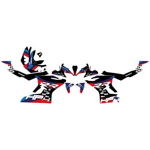 450SRCFMOTO 450SR HP4 Mavi Motosiklet Kaplaması