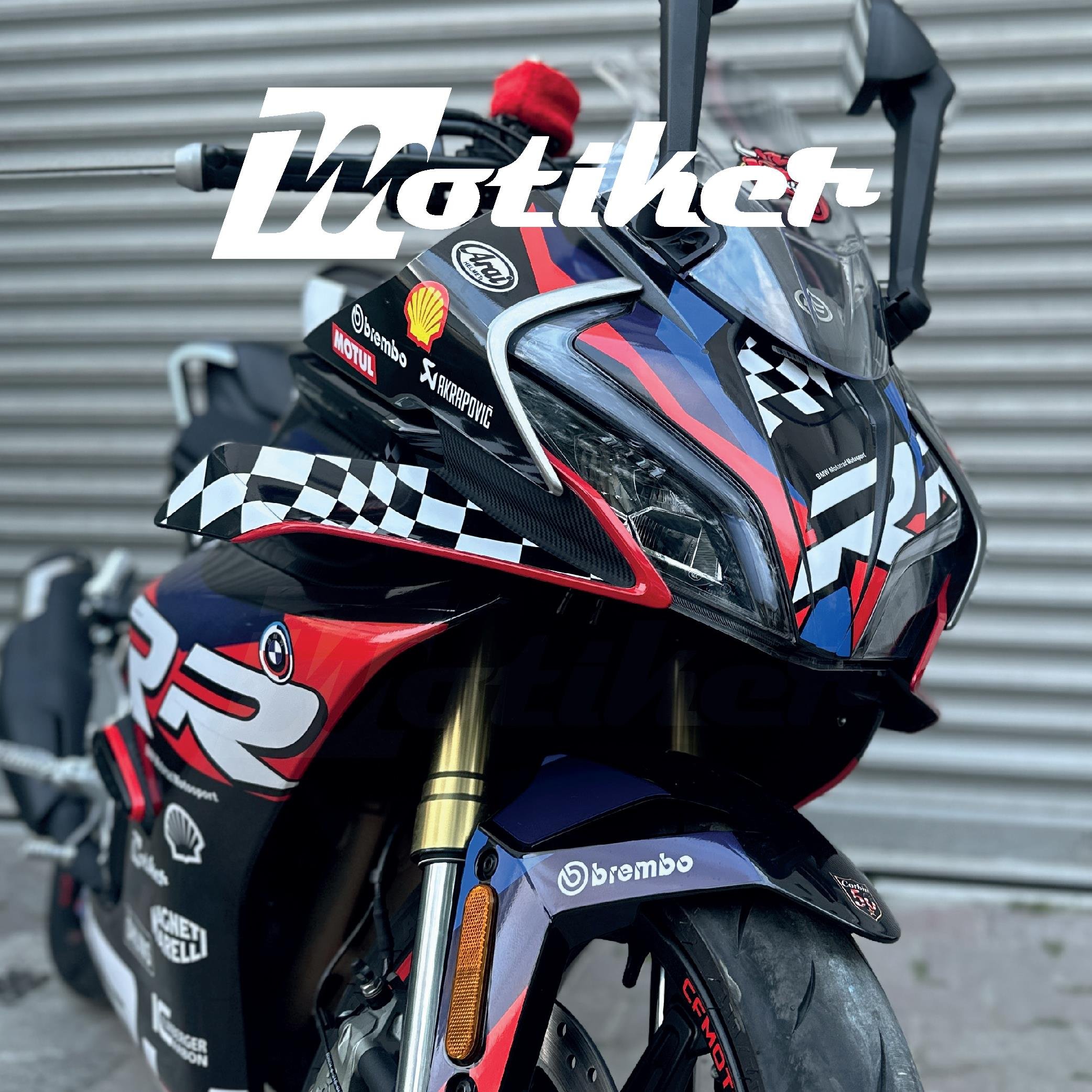 450SRCFMOTO 450SR HP4 Mavi Motosiklet Kaplaması