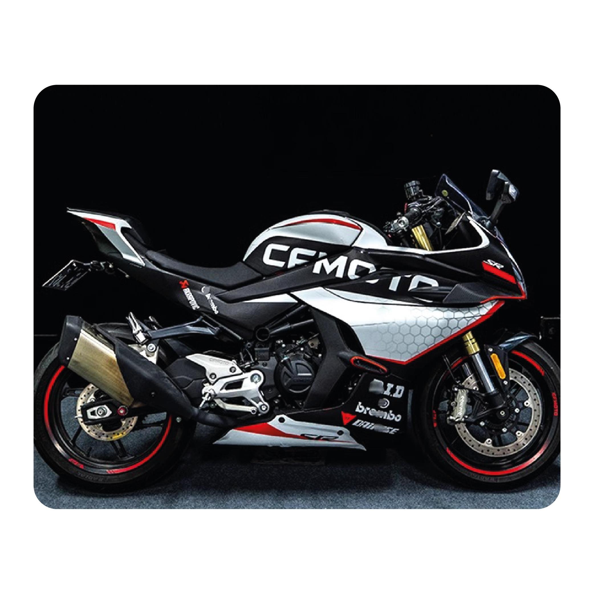 450SRCFMOTO 450SR Kaplama Motosiklet Sticker Etiket Modeli HoneyComb