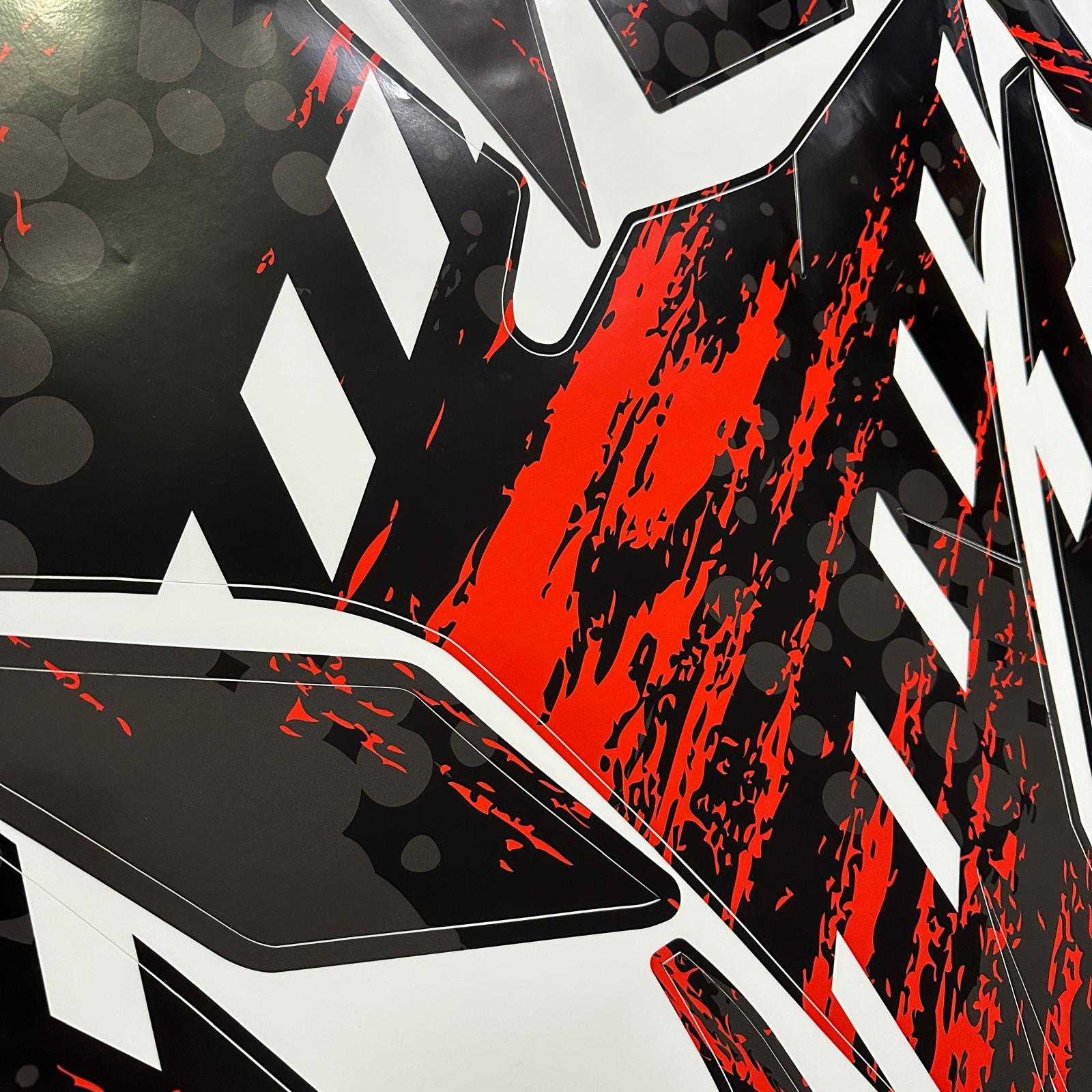 450SRCFMOTO 450SR Racing Sport Kırmızı Motosiklet Kaplaması