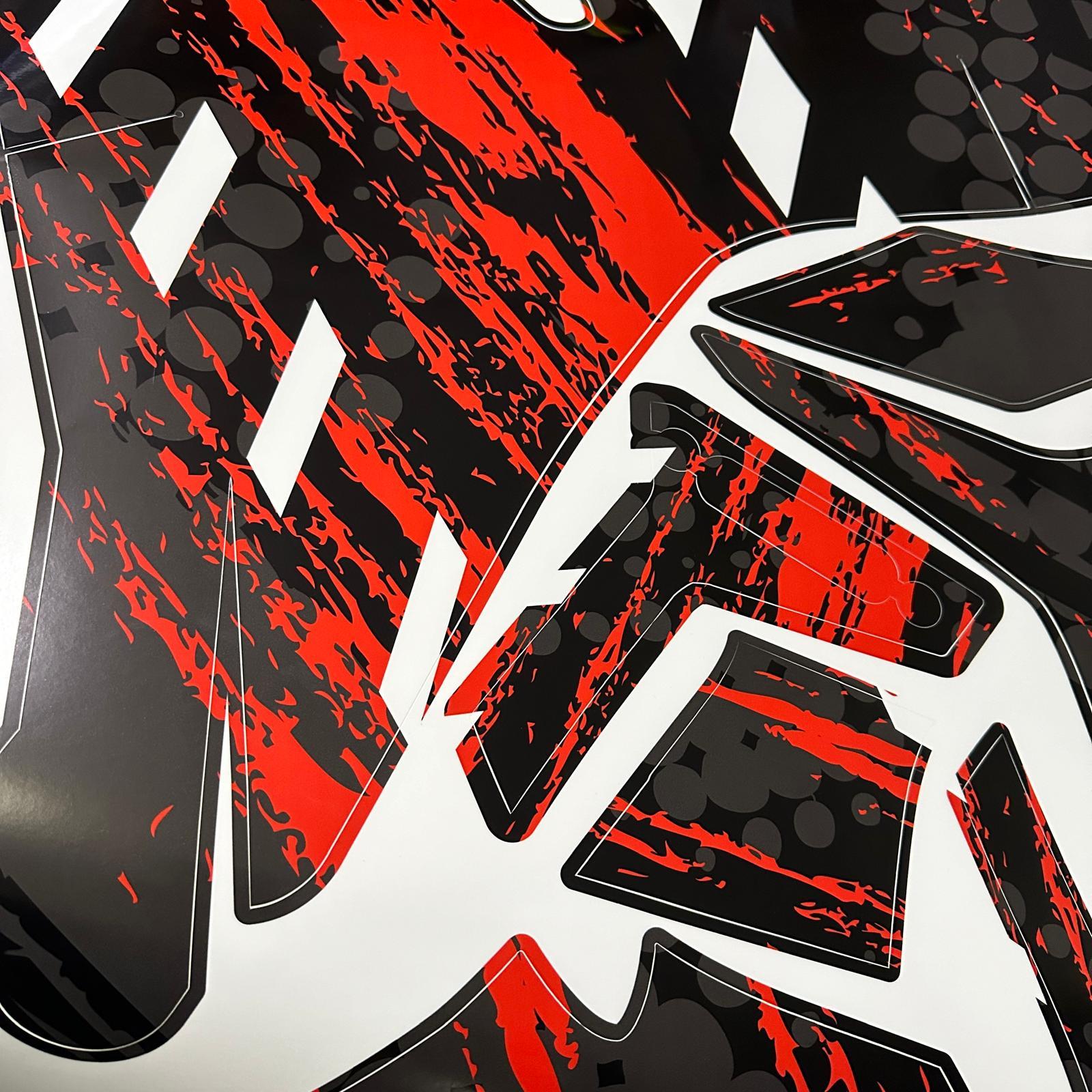 450SRCFMOTO 450SR Racing Sport Kırmızı Motosiklet Kaplaması