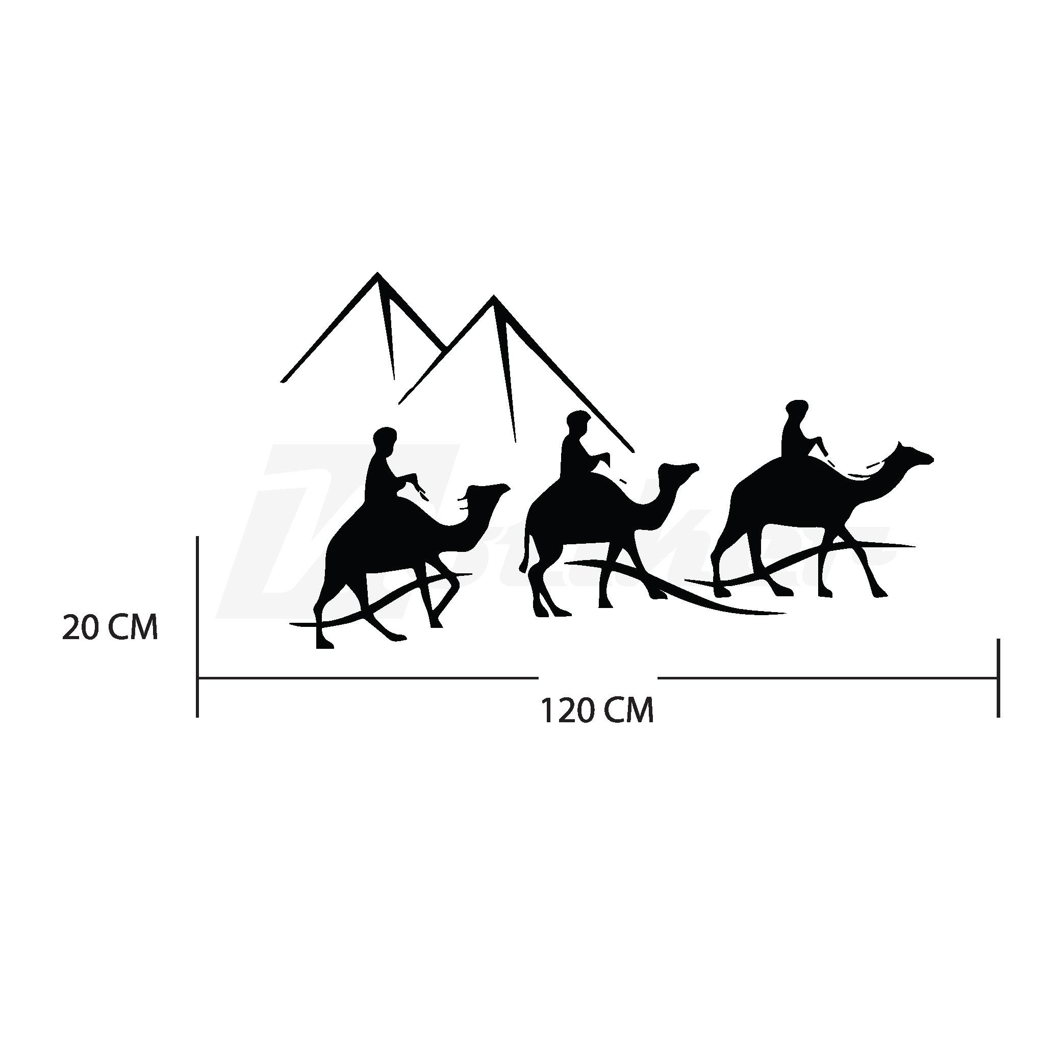 KaravanDağ ve Deve Off Road Sticker Etiket