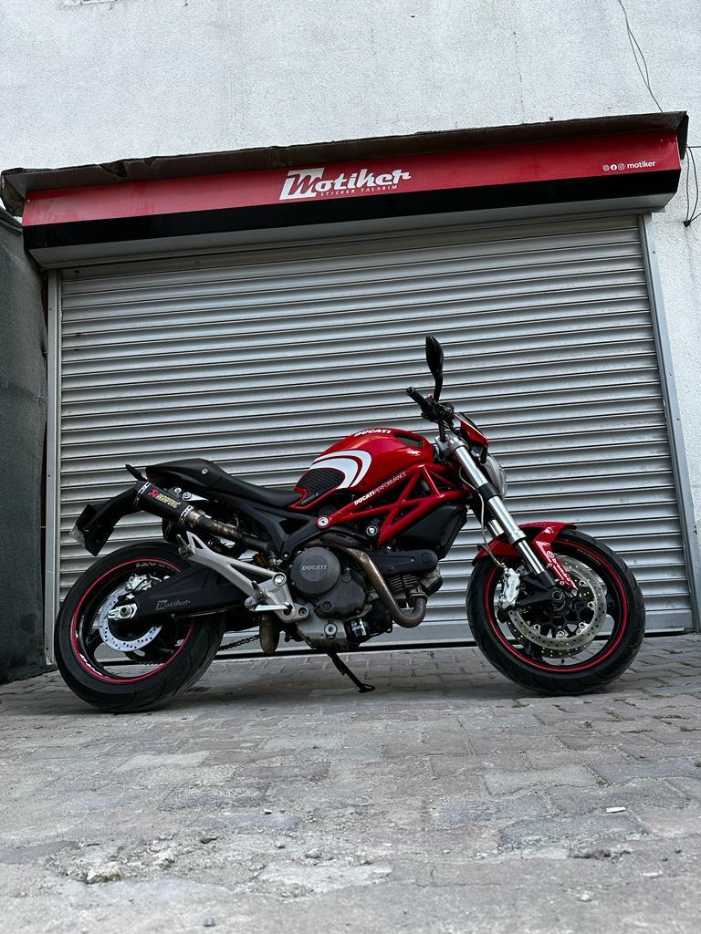 Ducati 696 Monster Motosiklet Sticker Etiket Takım Modeli