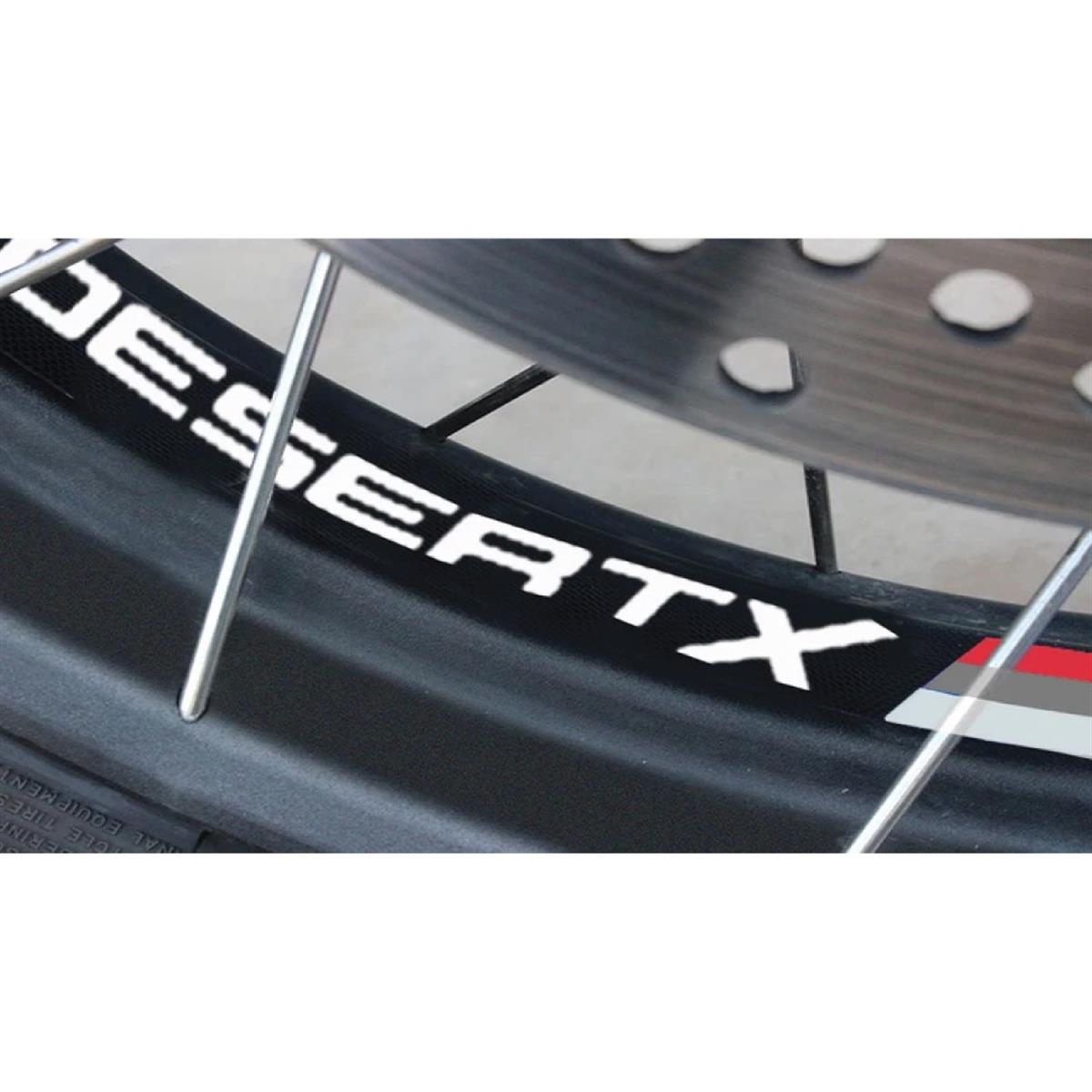 Ducati Desert X Jant içi Yazı Sticker Etiket Model