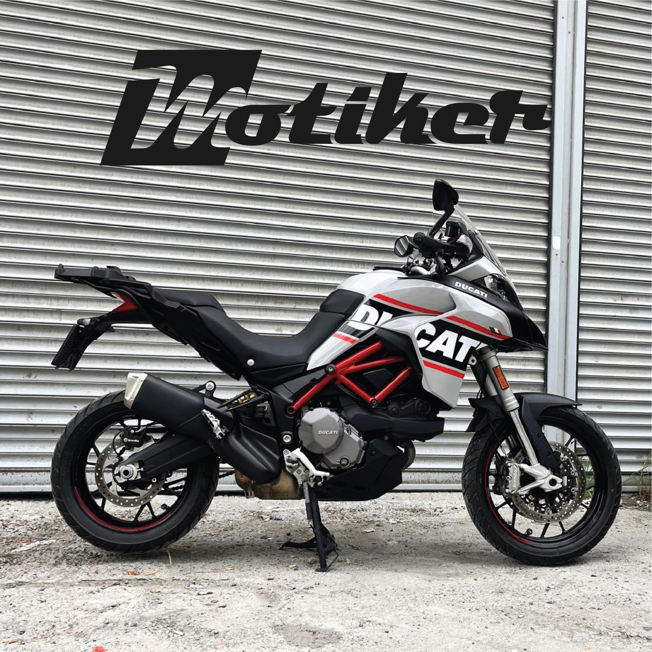DUCATIDucati Multistrada Özel Tasarım Motosiklet Takım Sticker Etiket Modeli​​​​​​