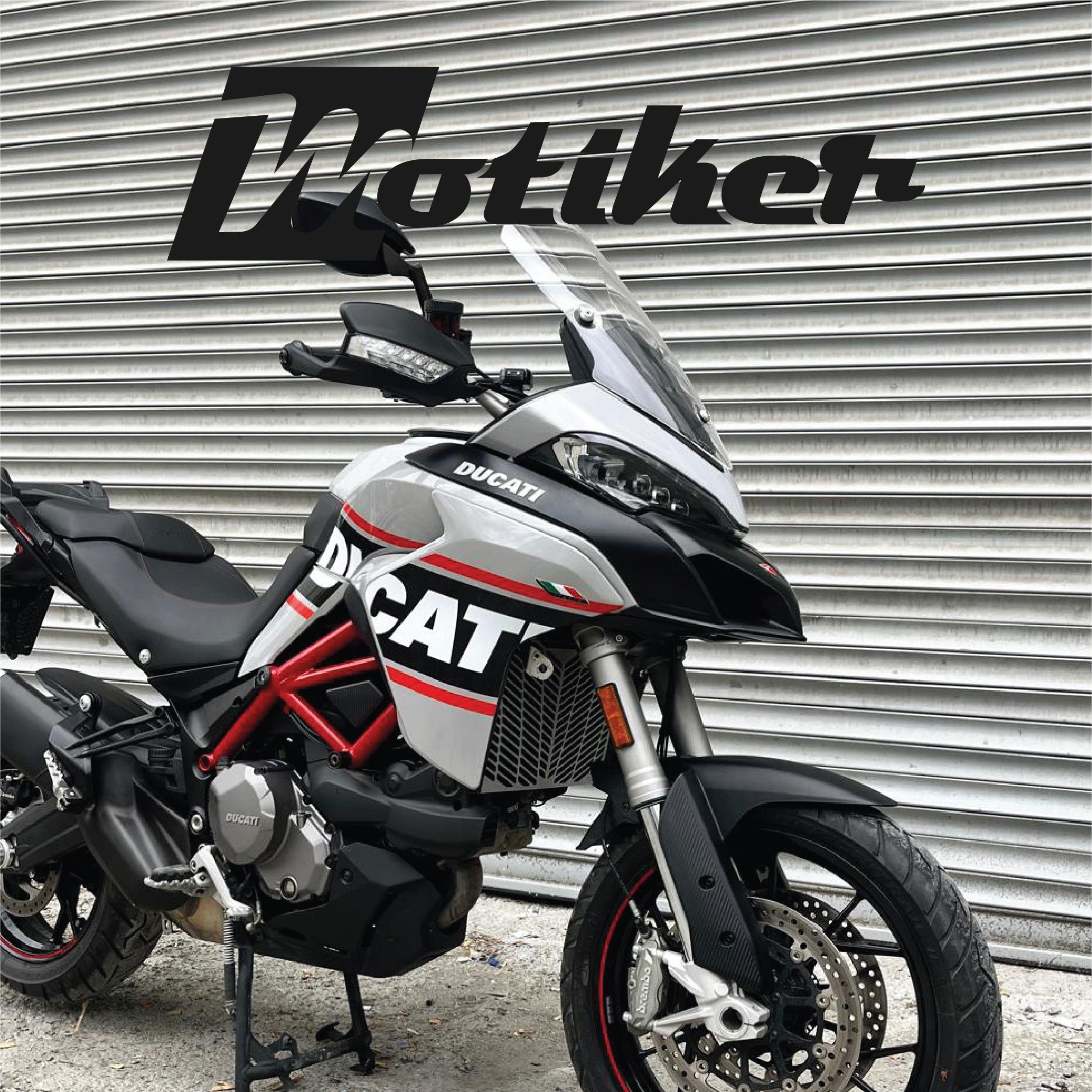 DUCATIDucati Multistrada Özel Tasarım Motosiklet Takım Sticker Etiket Modeli​​​​​​