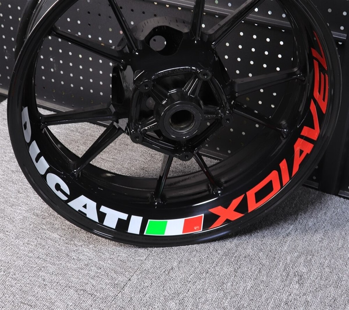 Ducati XDIAVEL Yazılı Jant Sticker Etiket Modeli