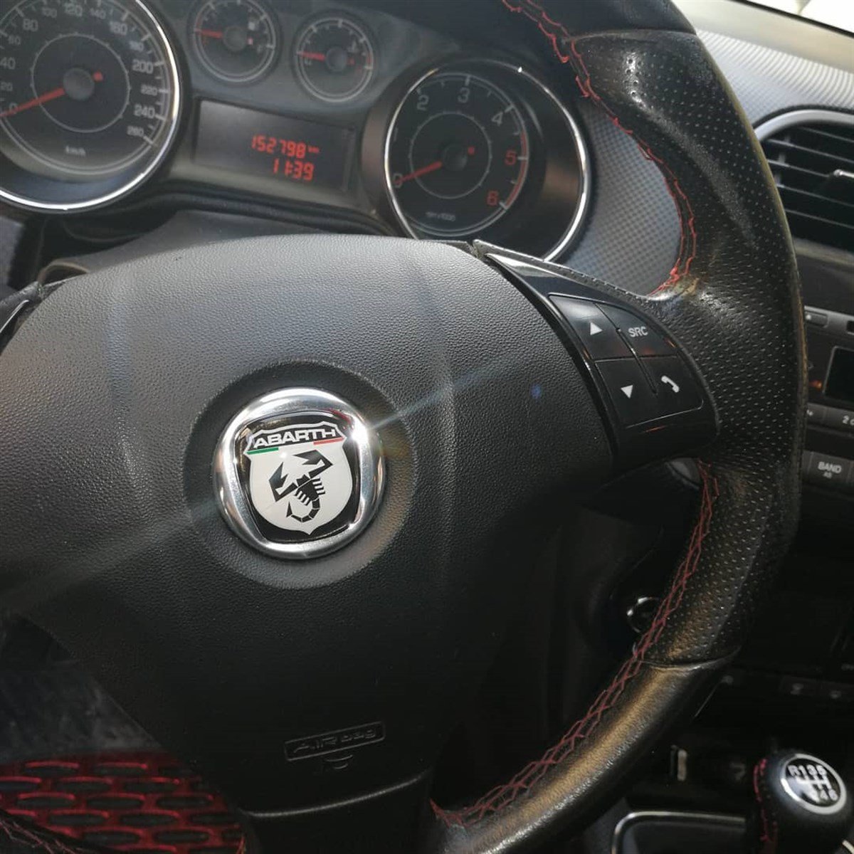 Fiat Abarth Damla Logo Sticker Etiket Modeli