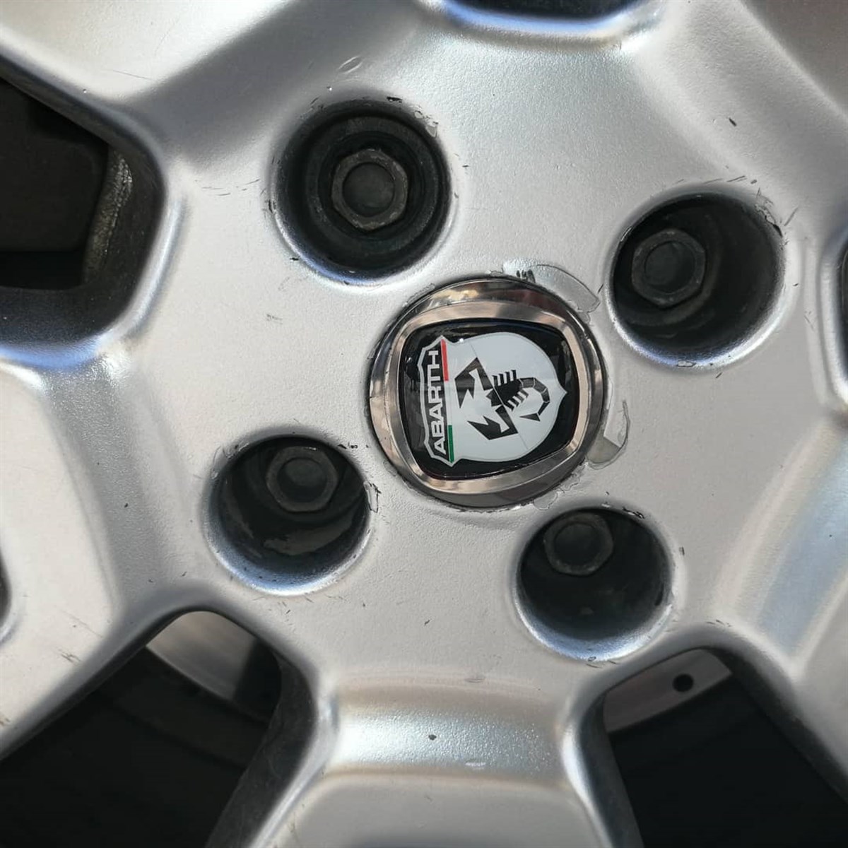 Fiat Abarth Damla Logo Sticker Etiket Modeli