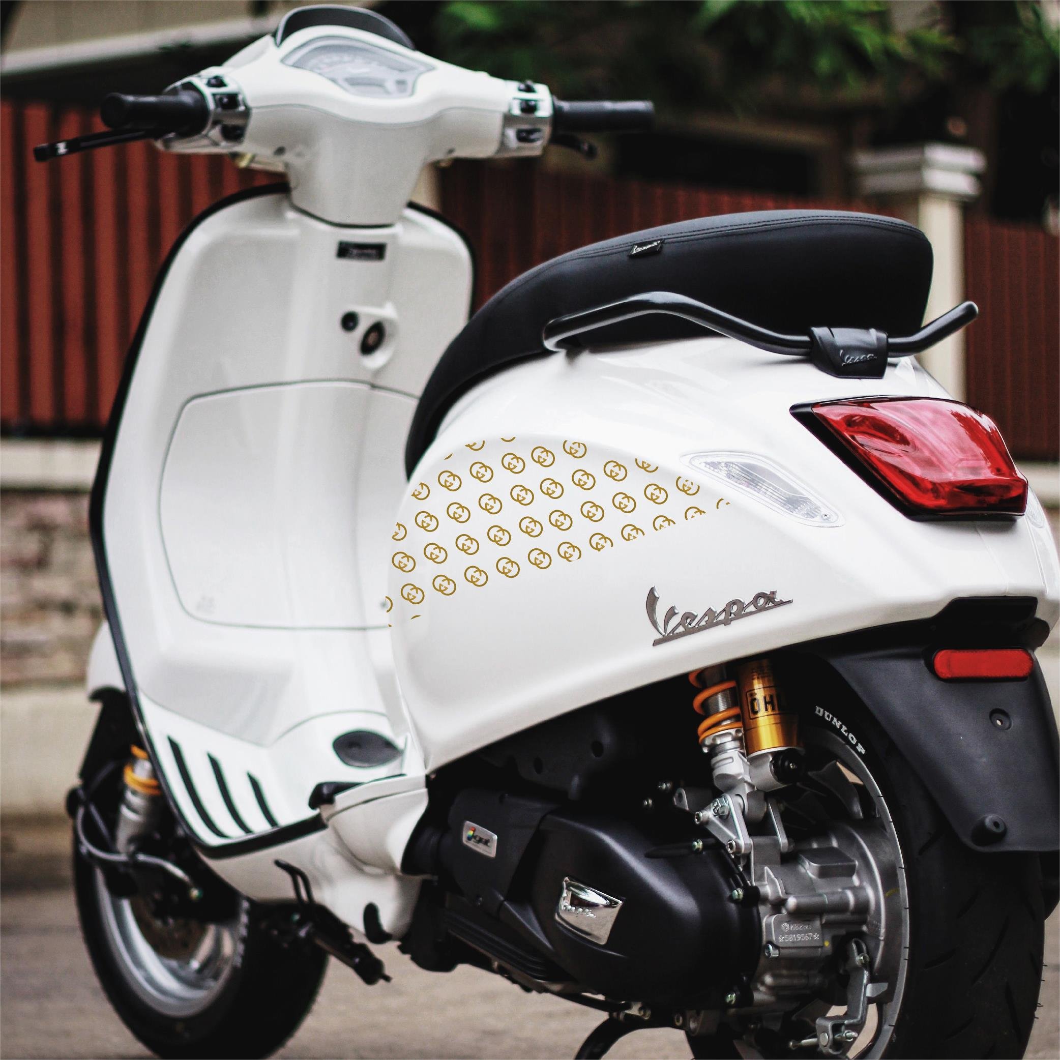 MARKALARGG 25x25cm Folyo Kesim Evrensel Desen Kaplama Gold