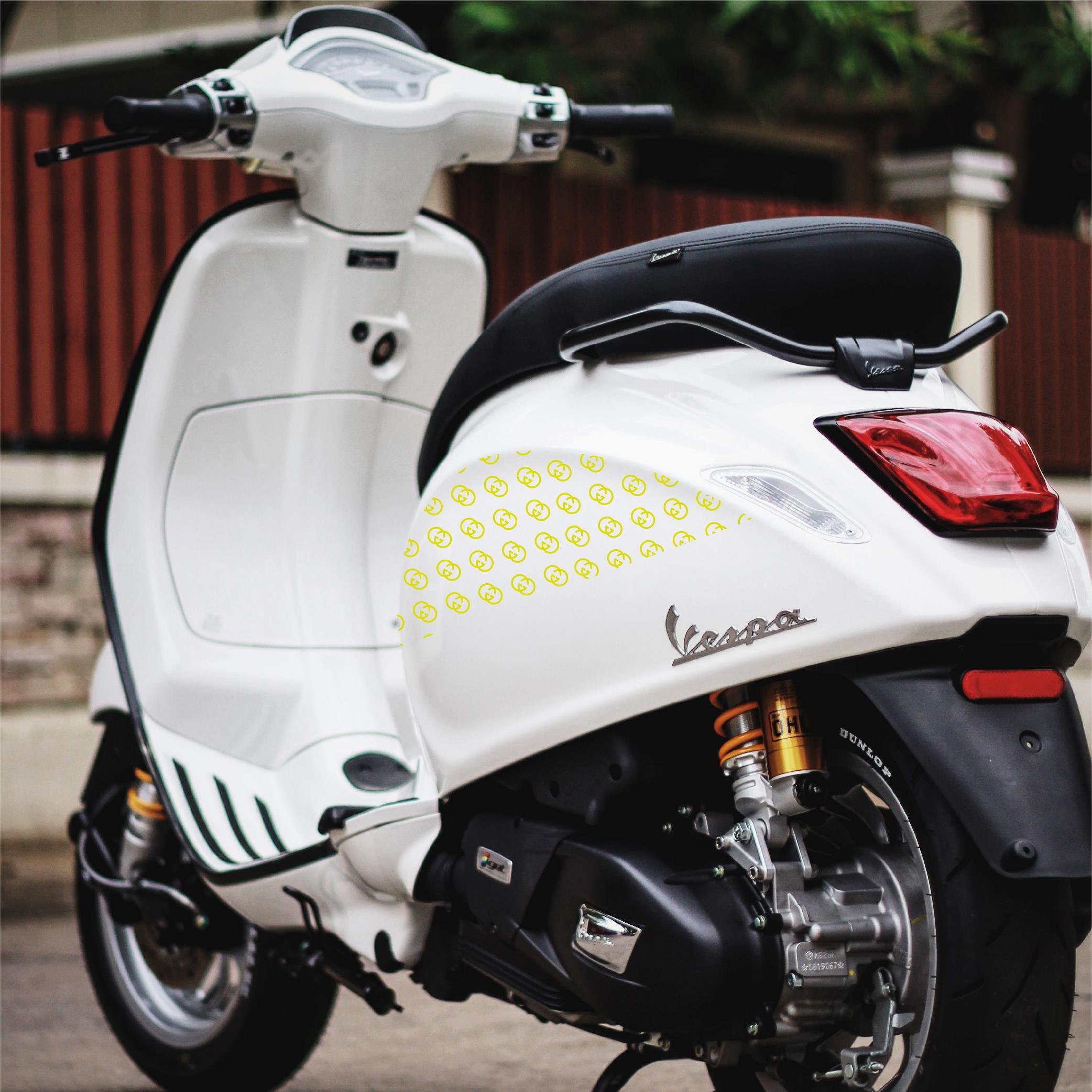 MARKALARGG 25x25cm Folyo Kesim Evrensel Desen Kaplama Neon Sarı (Yeşil)