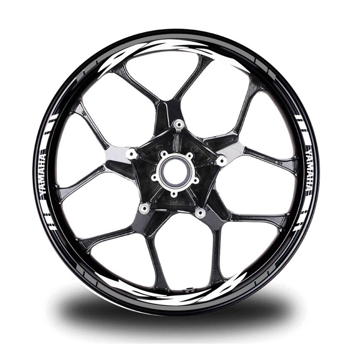 Gri FZ6 Takım Jant Sticker Etiket