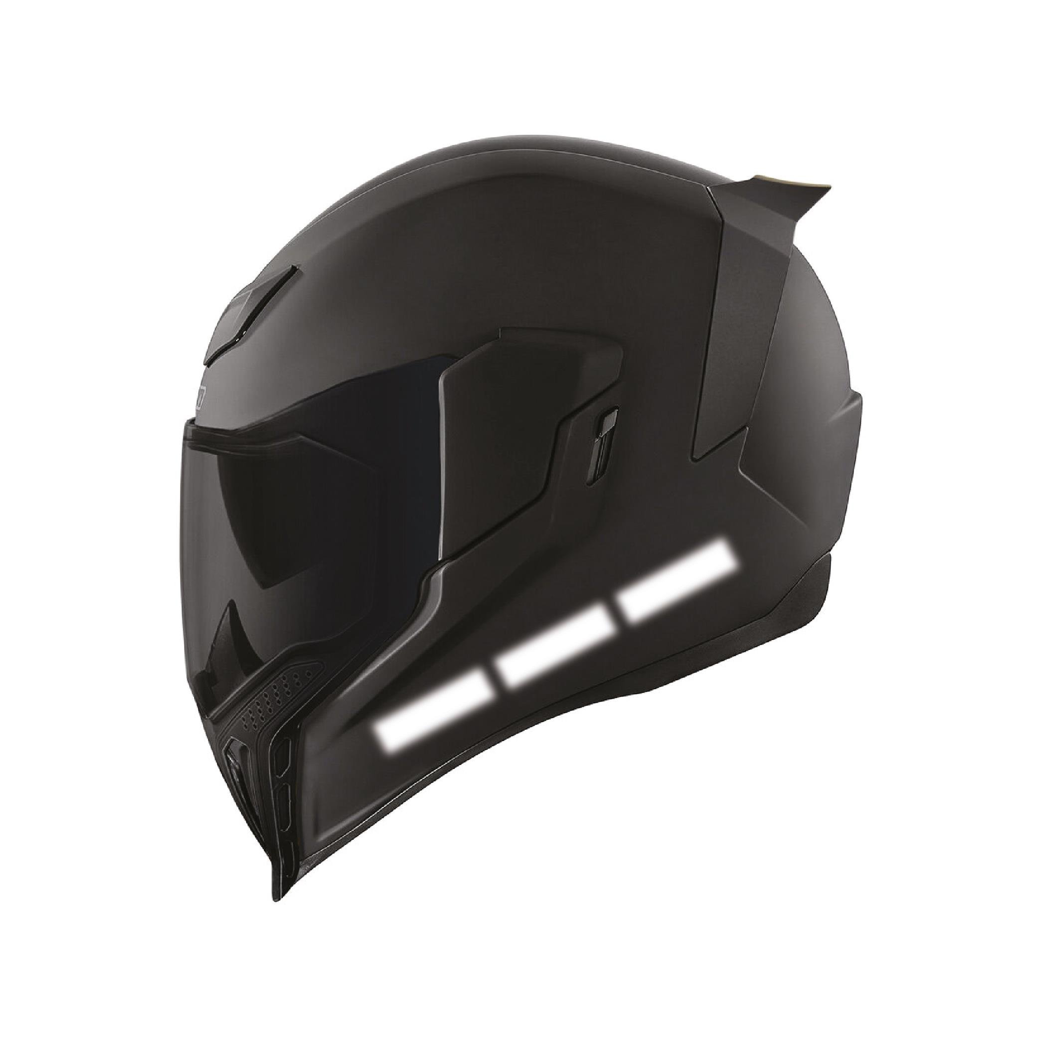 Reflective StickerGri Reflective (Reflektif) Sticker Paketi 8'li Otomobil Motosiklet Reflektif Parlayan Sticker Etiket Modeli