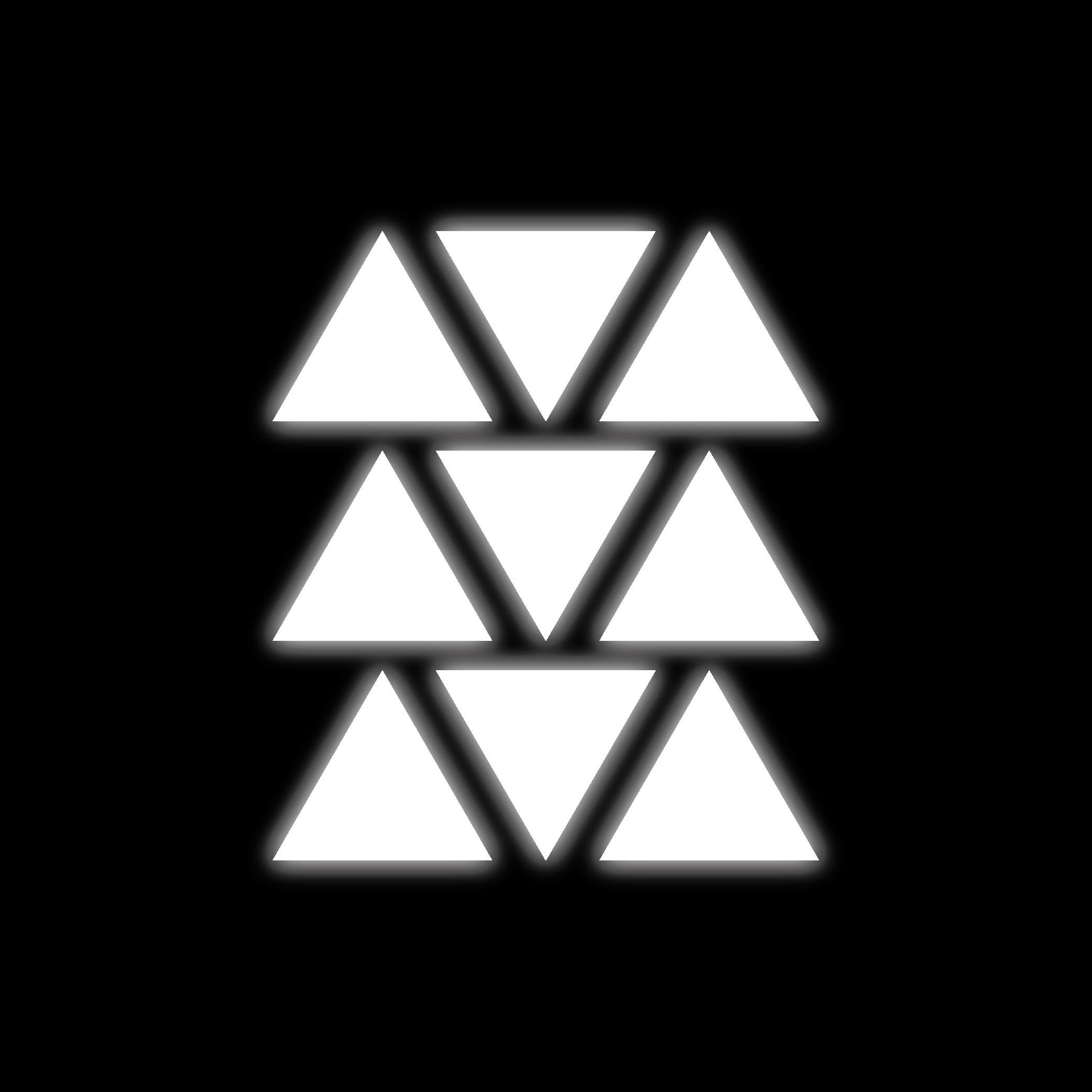 Reflective StickerGri Reflective (Reflektif) Üçgen Sticker Paketi 9'lu Otomobil Motosiklet Reflektif Parlayan Sticker Etiket Modeli