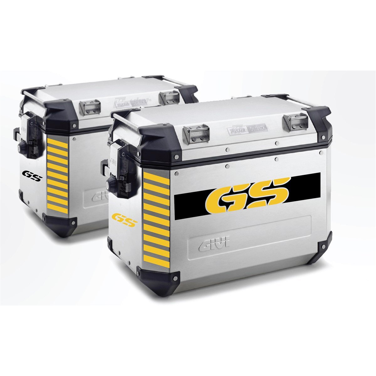 GS Yazılı Siyah Fonlu Sticker Etiket Modeli