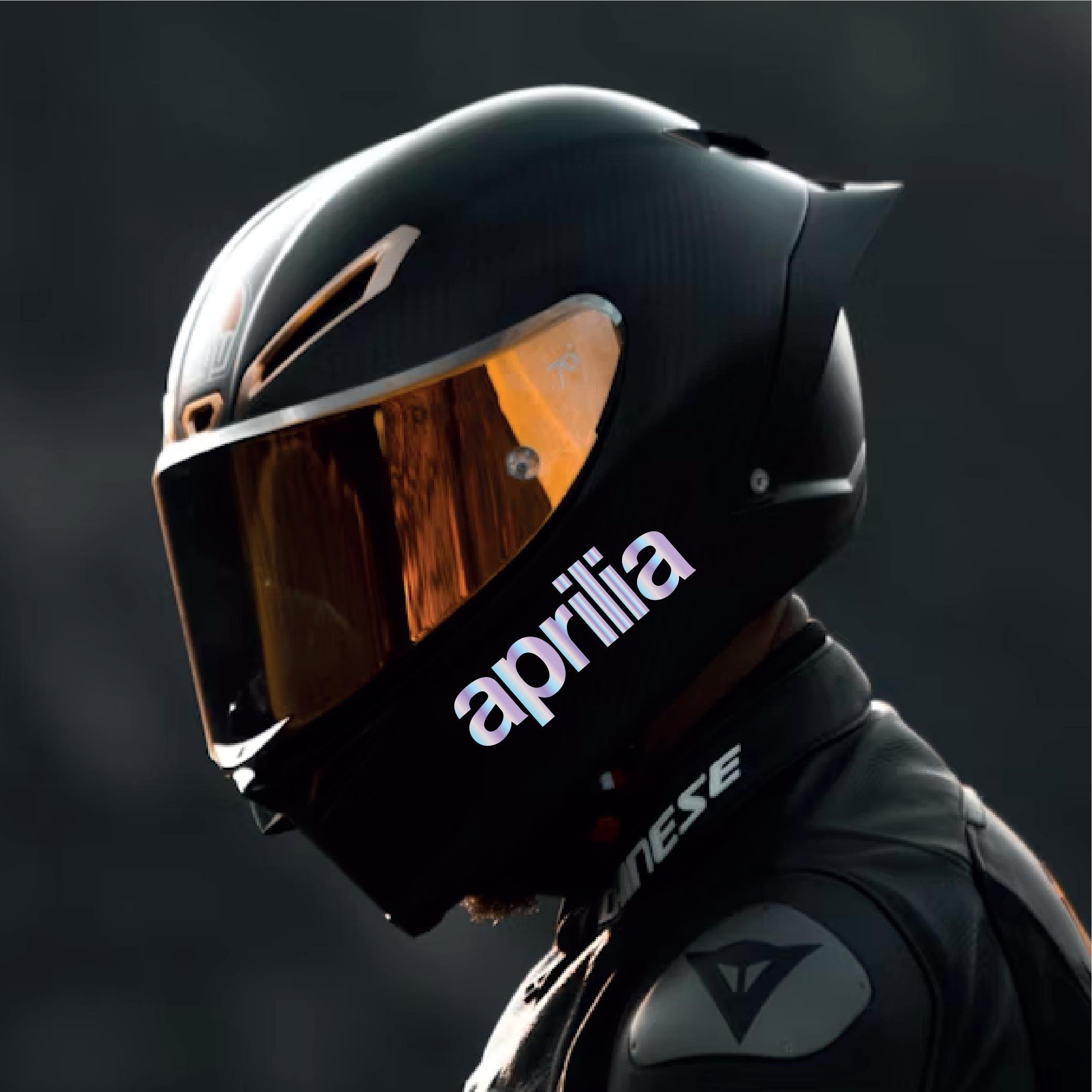 APRILIAHologram 15cm Aprilia Sticker Etiket Modeli