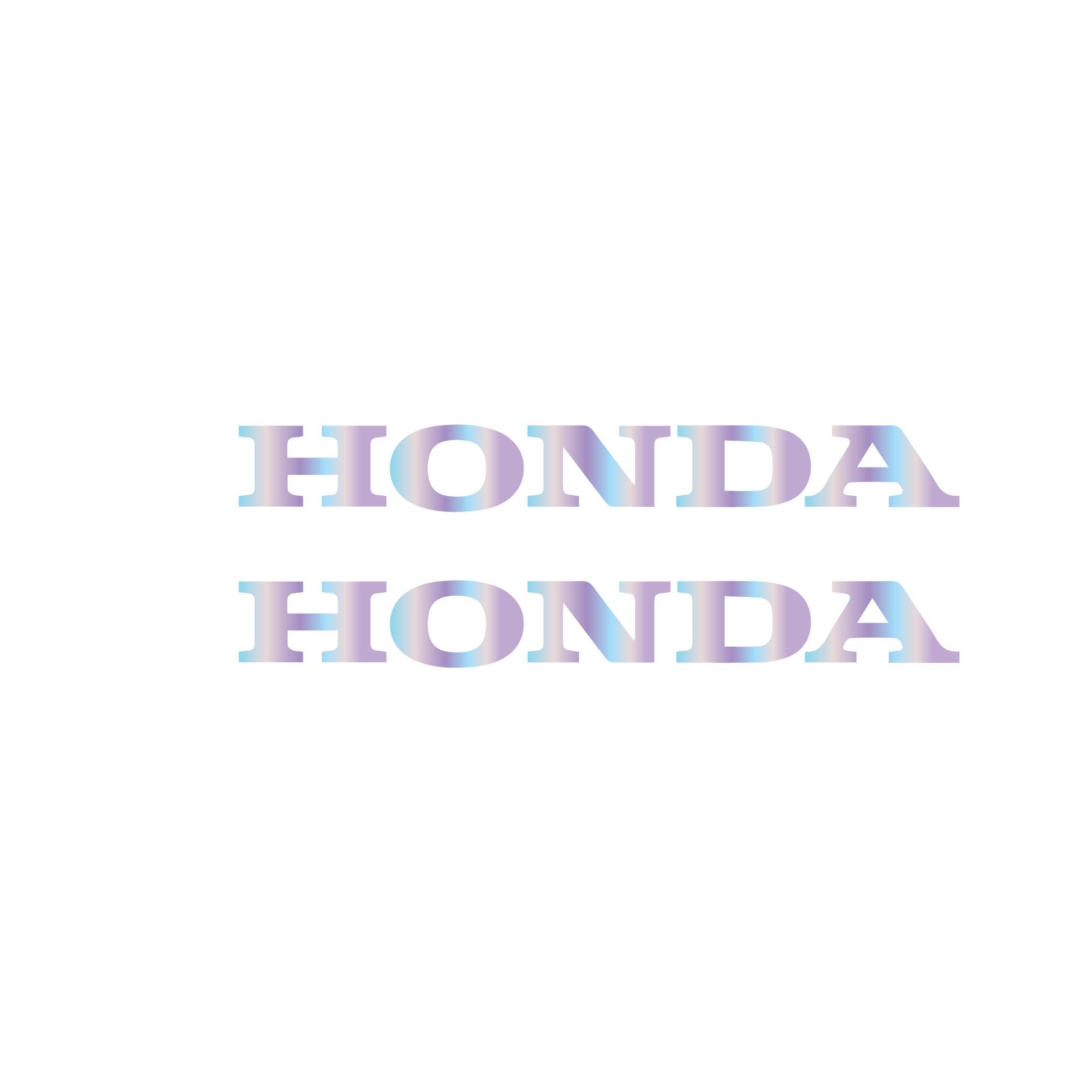 HONDAHologram 15cm Honda Sticker Etiket Modeli