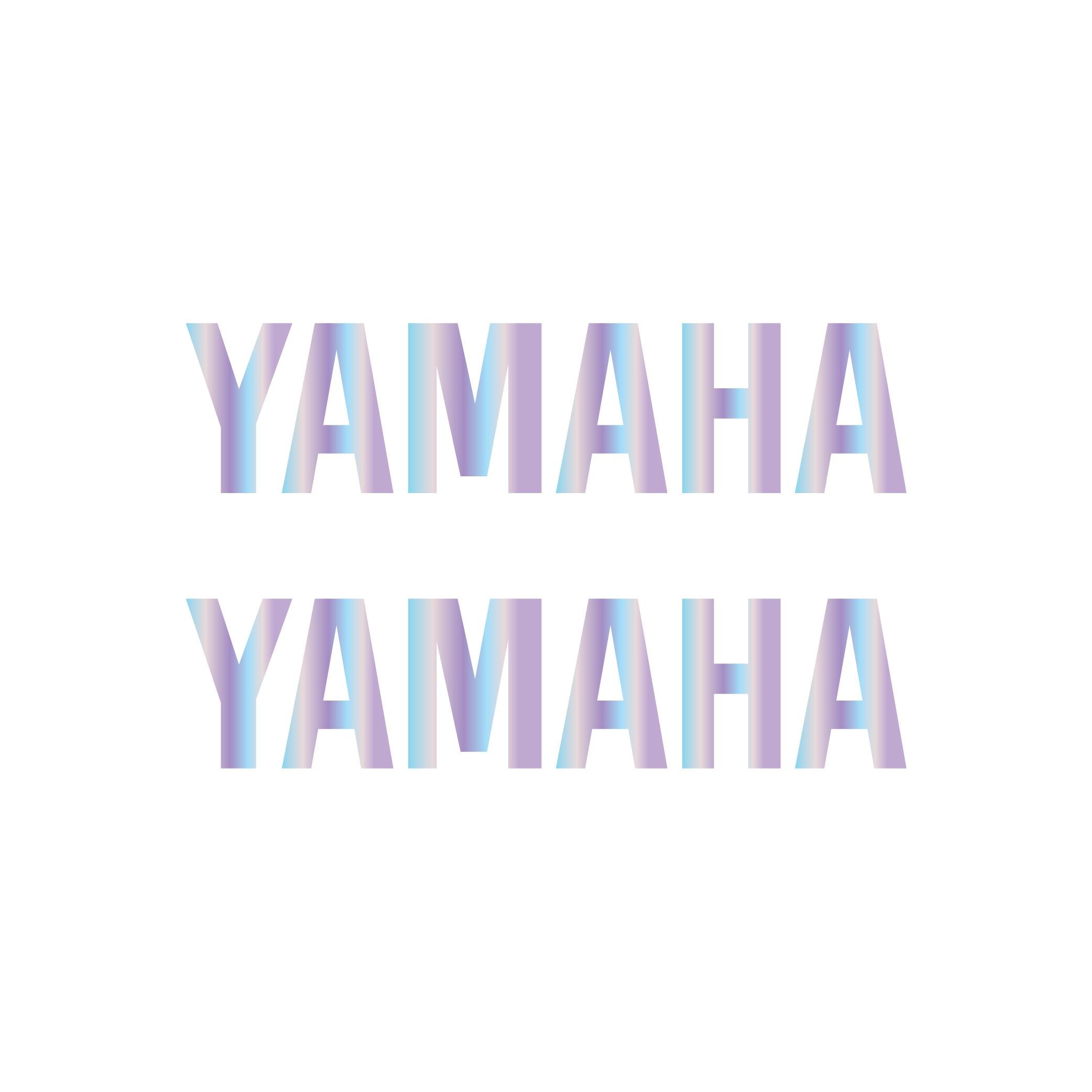 YAMAHAHologram 15cm Yamaha Sticker Etiket Modeli