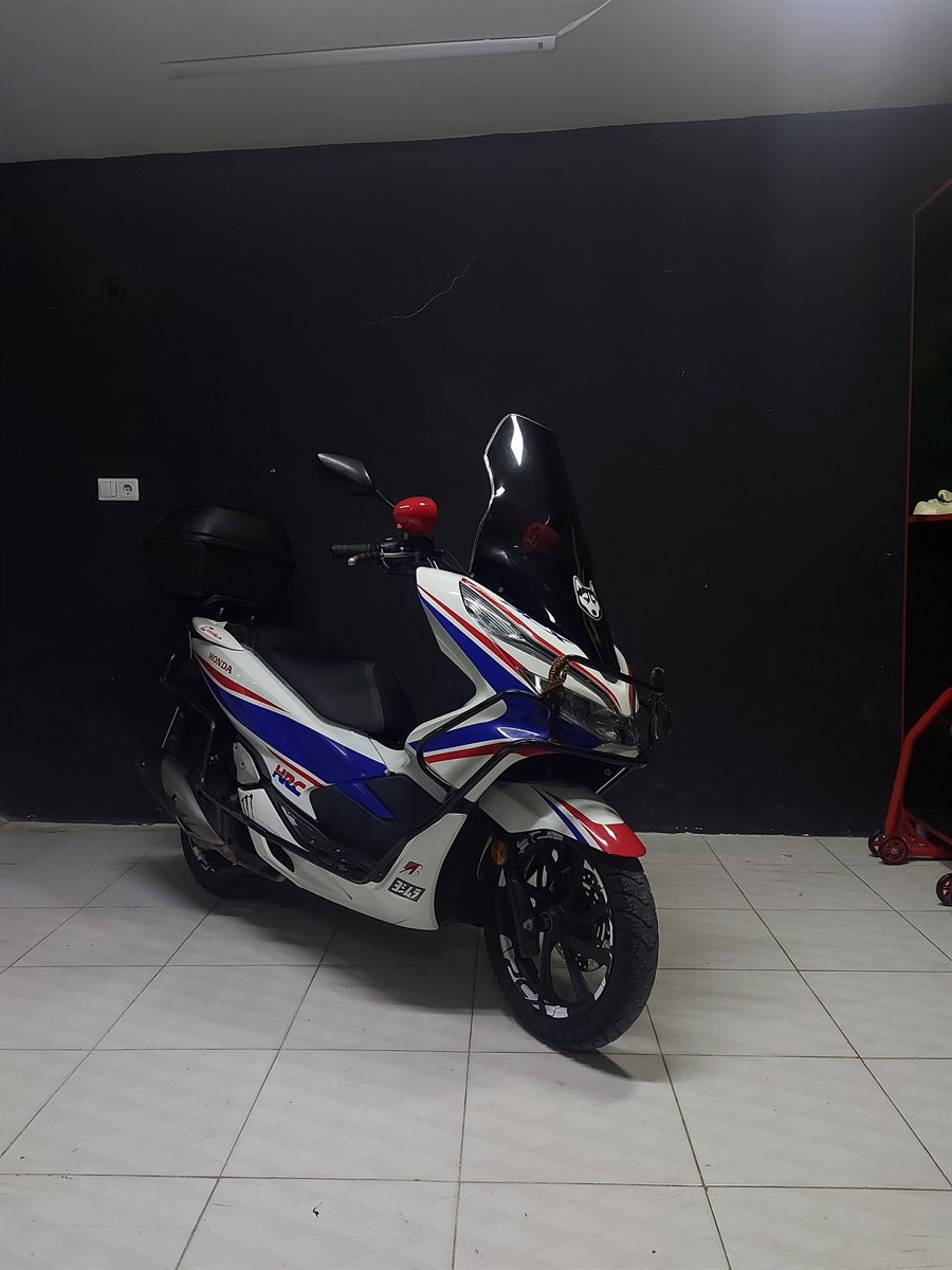 Honda 150 HRC Beyaz Sticker Etiket Full Takım Modeli