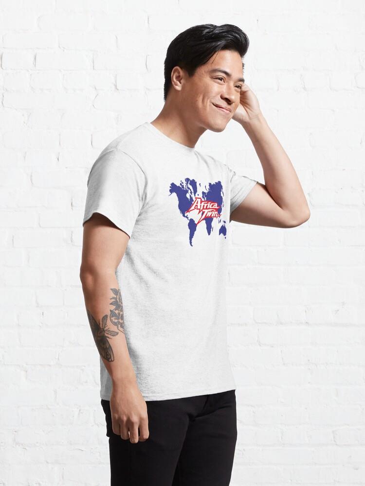 Honda Africa Twin Baskılı Tshirt Modeli 2