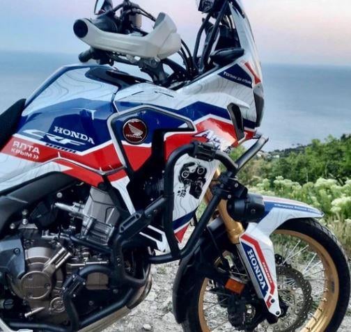 CRF1000L Africa TwinHONDA AFRICA TWIN CRF 1000L 2015-2019 Adventure HRC MAVİ KIRMIZI BEYAZ Parçalı Kapama Kum Sarı Siyah