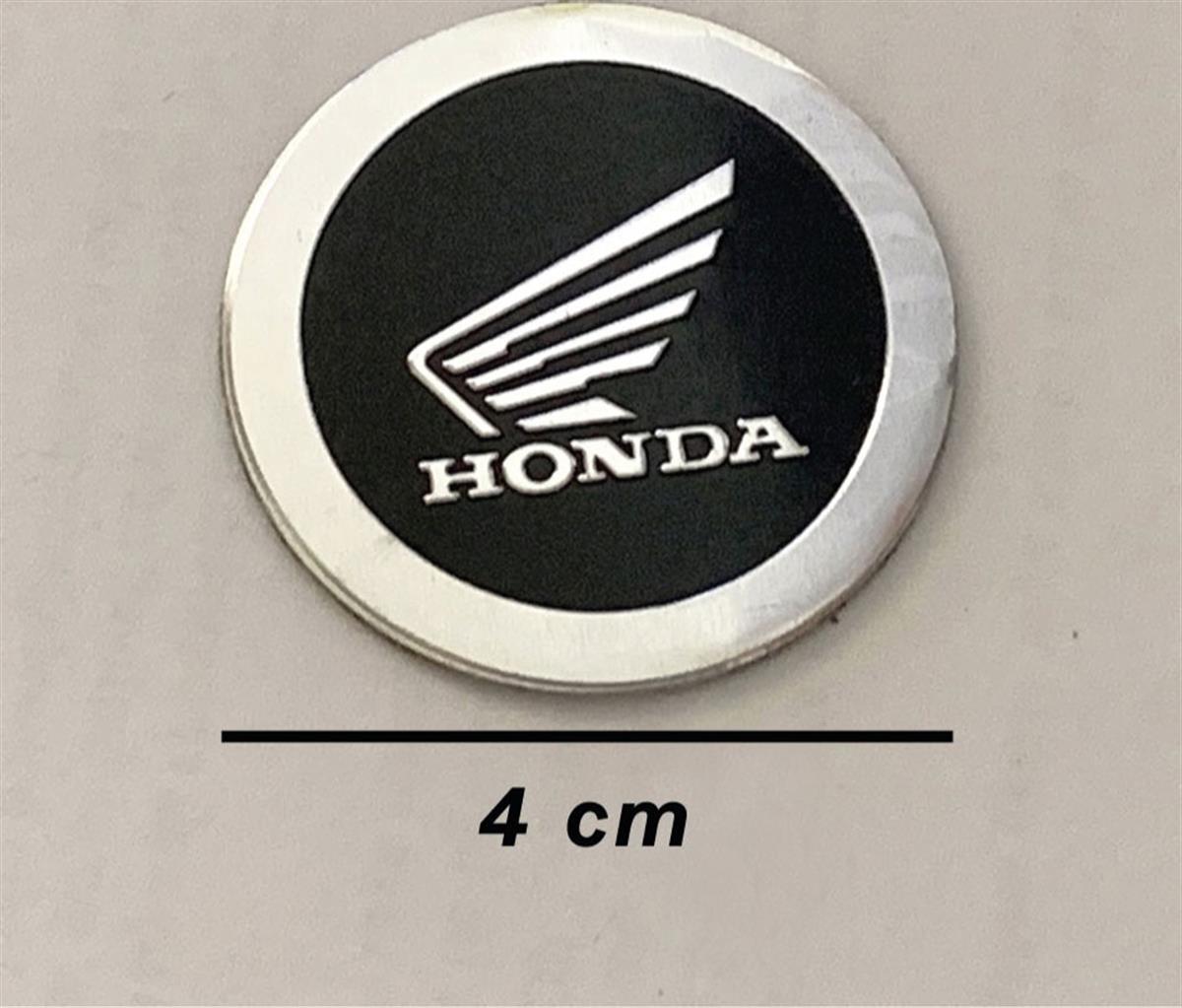 Honda Amblem Logo Metal Damla Sticker 4cm