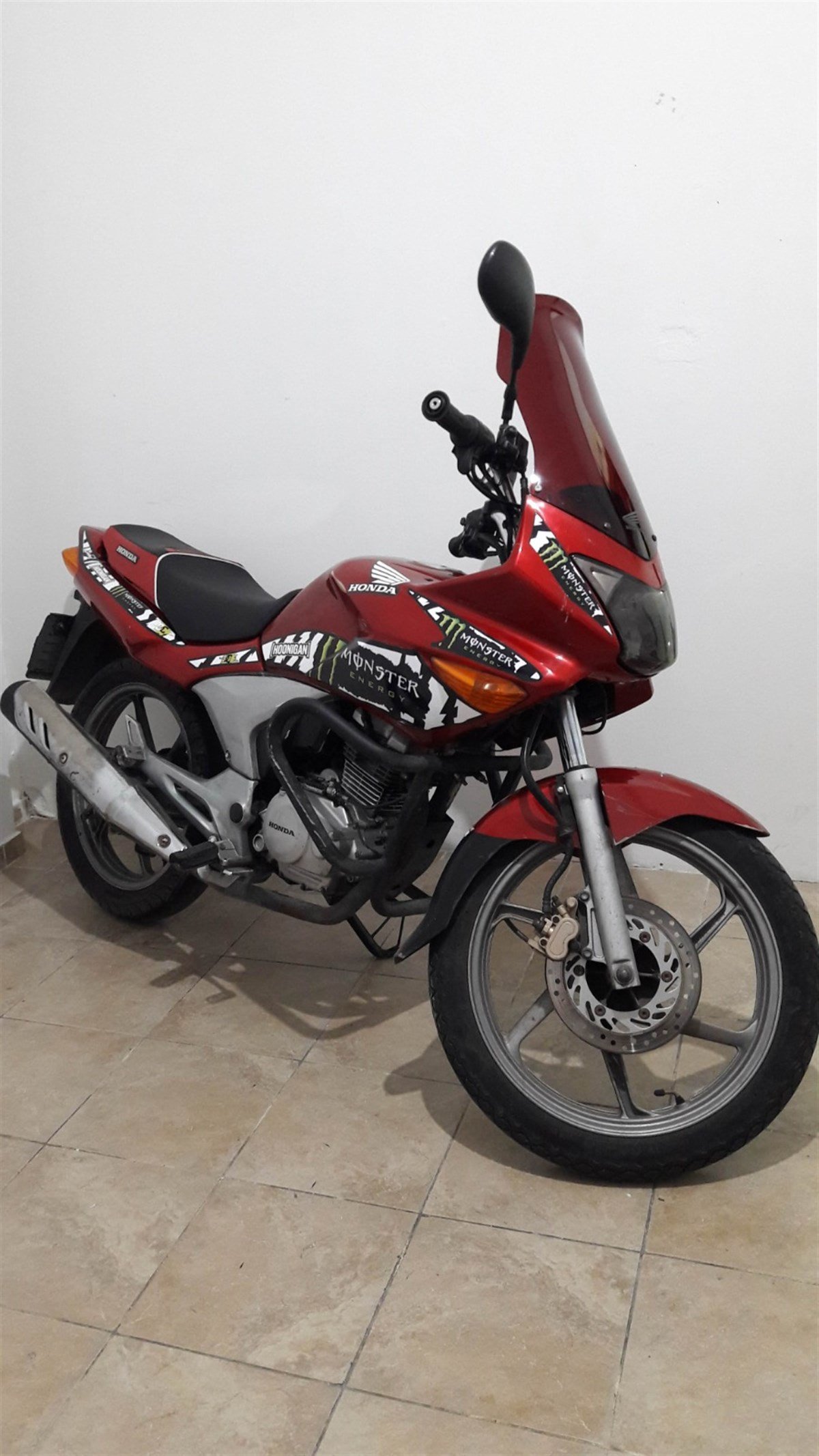 Honda CBF 150 Monster Sticker Etiket Modeli