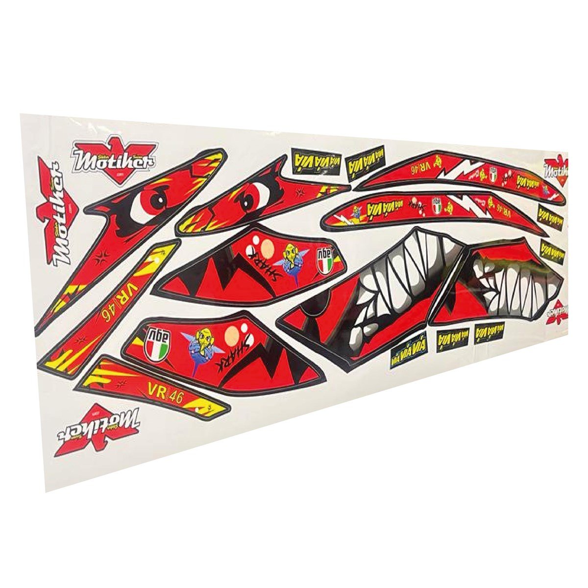 Honda CBF 150 Shark Köpekbalığı Sticker Etiket Modeli