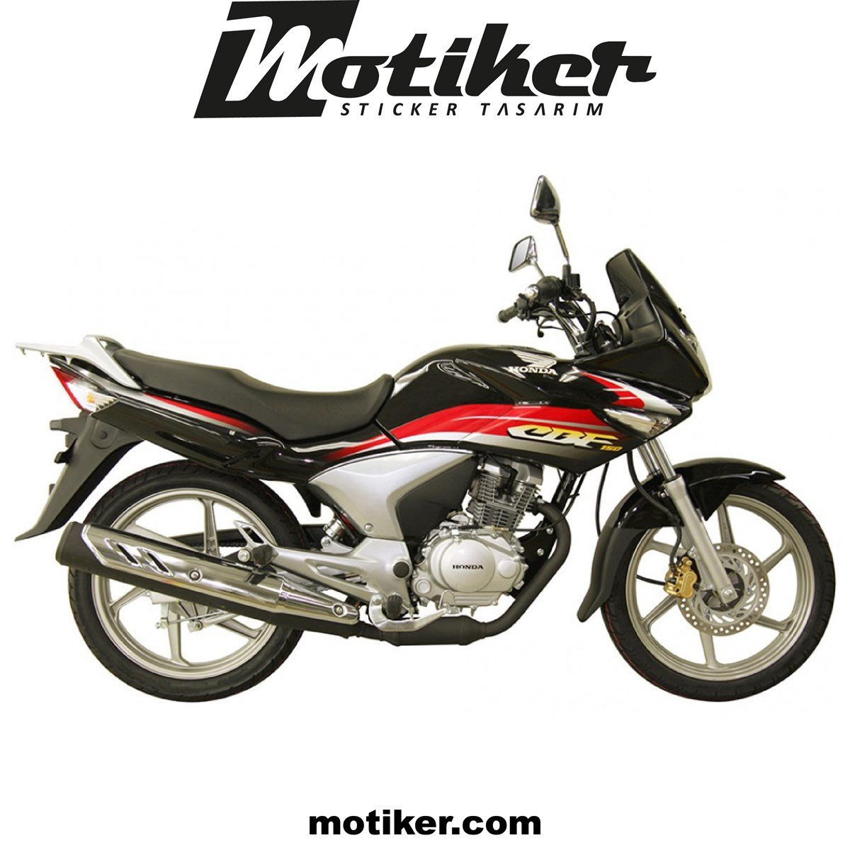 HONDA CBF150 ORJINAL TASARIM STICKER ETİKET MODELİ