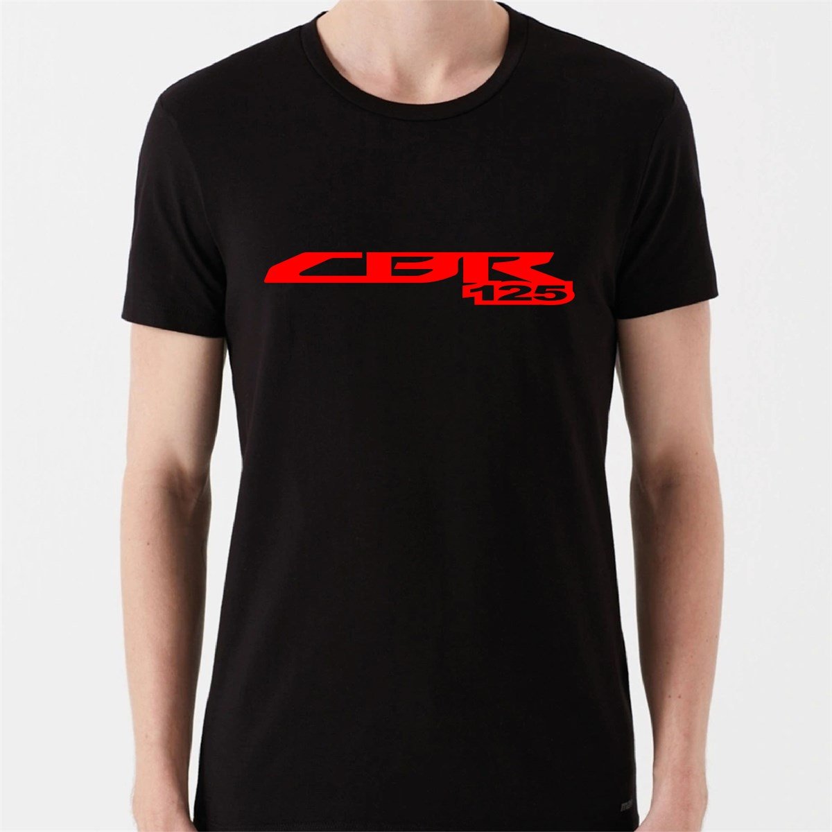 Honda CBR 125 Logo Baskılı Tshirt Modeli