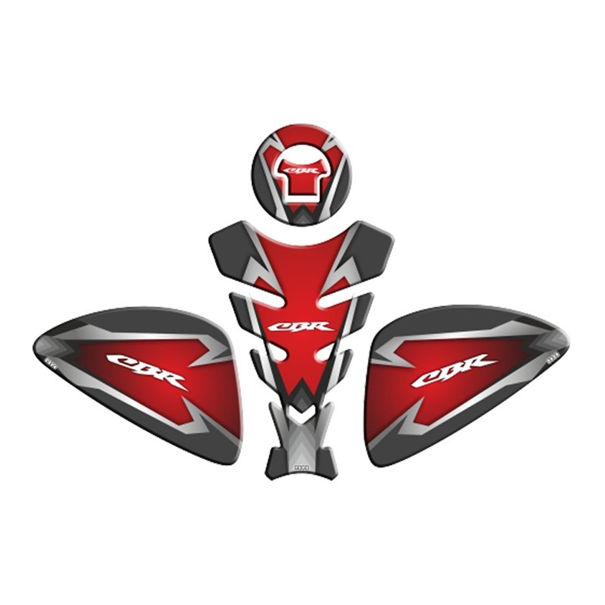 HONDA CBR 125cc-250cc UYUMLU Tank Pad Set 002