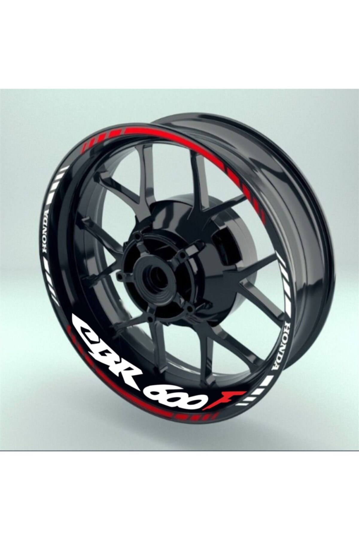 Honda CBR 600F Jant Şeridi Sticker Etiket Modeli