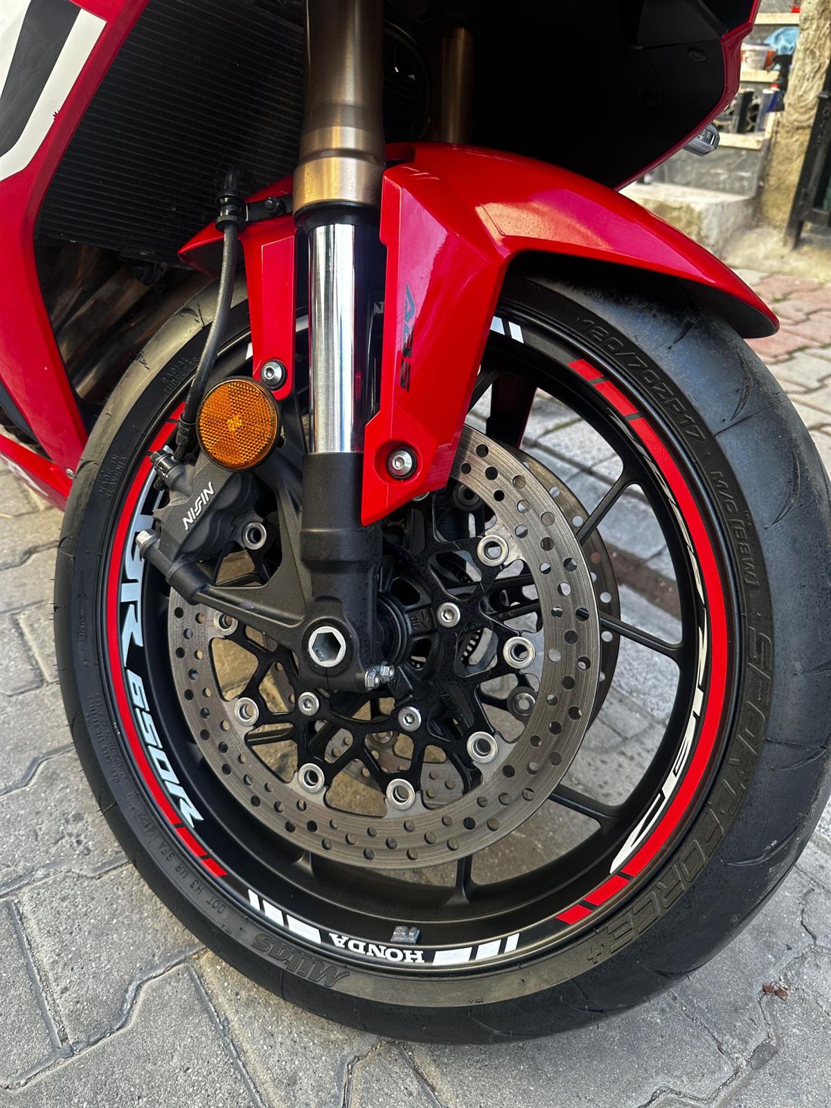 Honda Cbr 650R  Jant içi Yazı&Jant Şerit Sticker Model