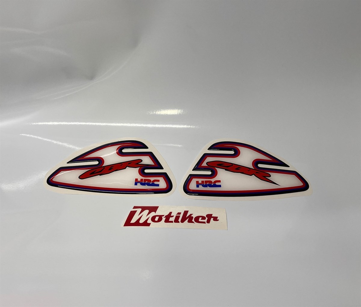 Honda CBR HRC Tank Pad Damla Sticker Modeli