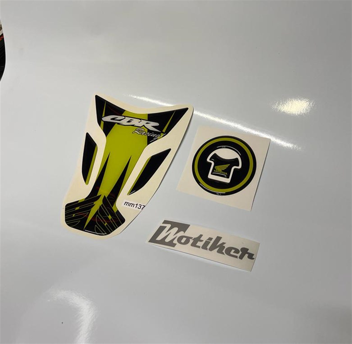 Honda CBR Racing Tank Pad Damla Sticker Modeli