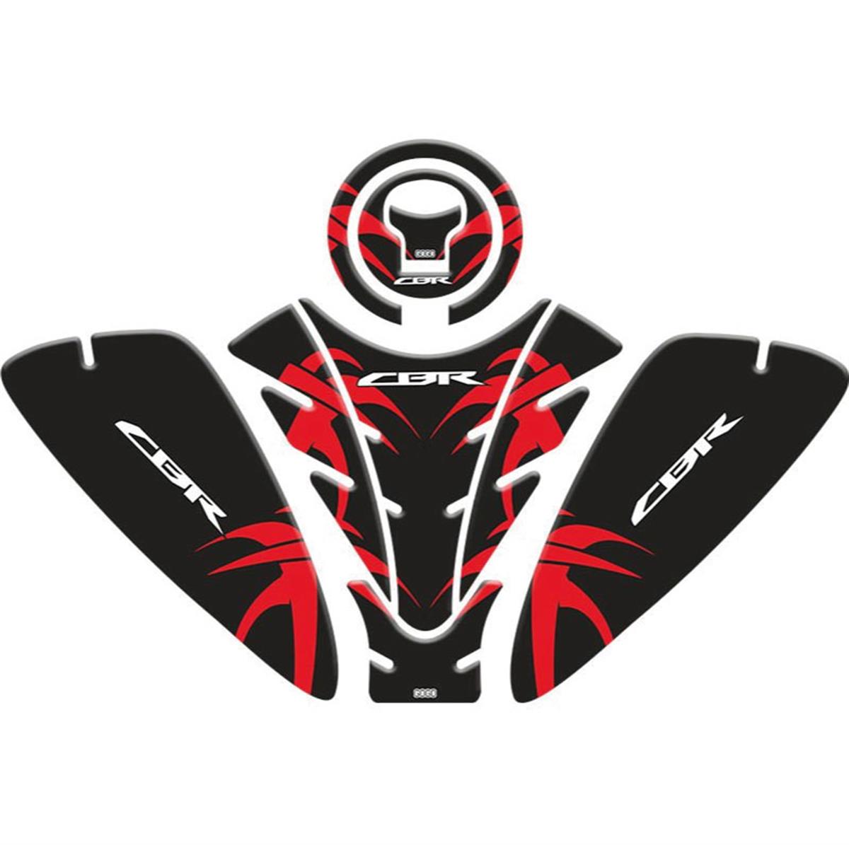 Honda CBR1000 Striped Tank Pad Set Sticker Etiket Model 