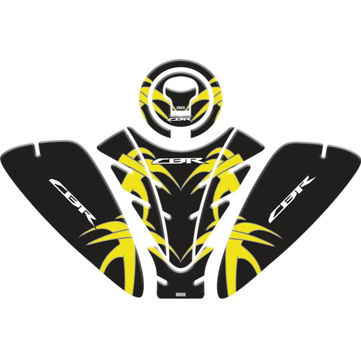 Honda CBR1000 Striped Tank Pad Set Sticker Etiket Model 