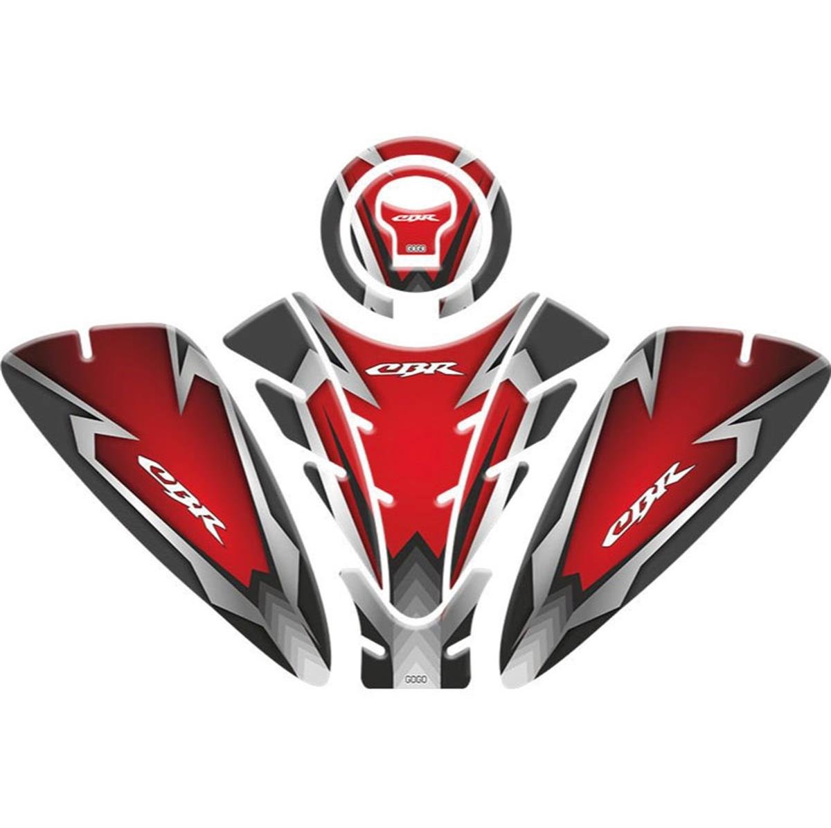 Honda CBR1000 Tank Pad Set Sticker Etiket Model 