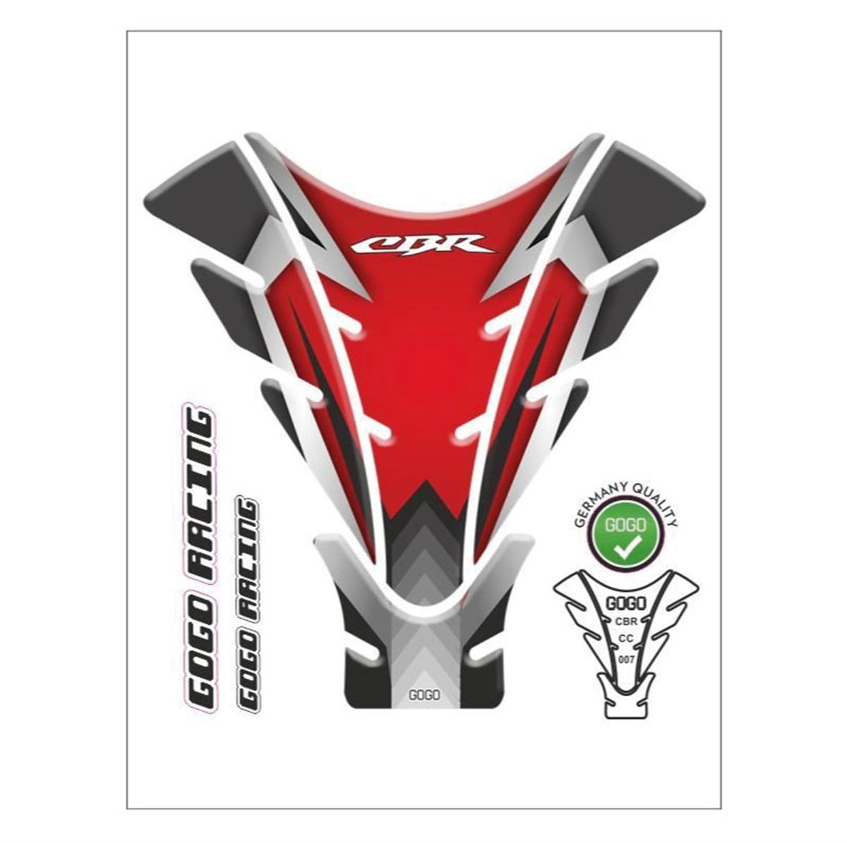 Honda CBR1000 Tank pad Sticker Etiket Model 