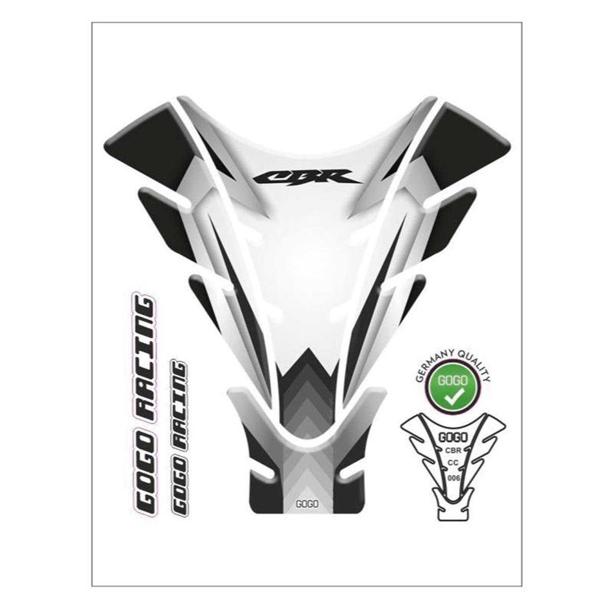 Honda CBR1000 Tank pad Sticker Etiket Model 
