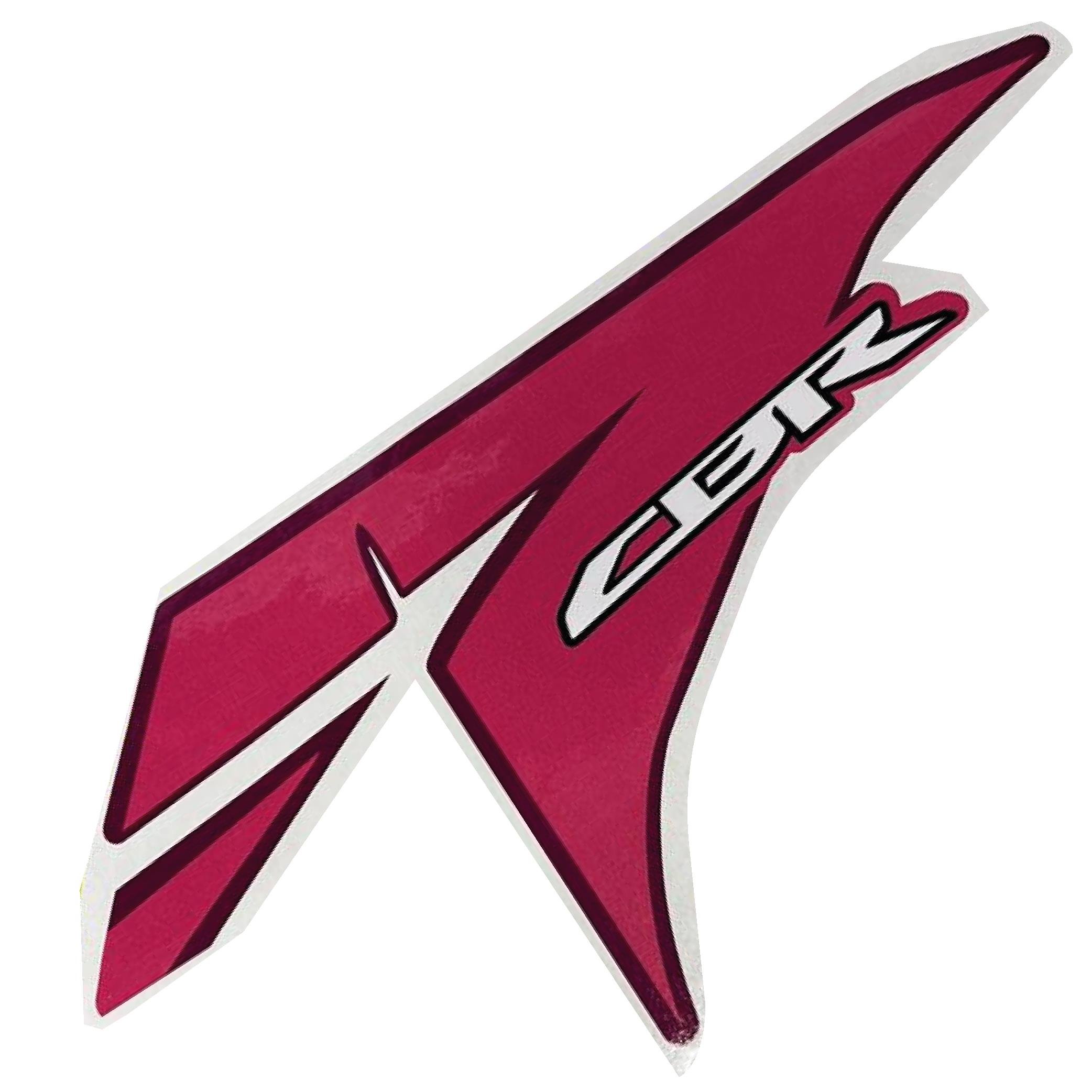 Honda CBR125 Pembe Orjinal Tasarım Motosiklet Sticker  Etiket Modeli